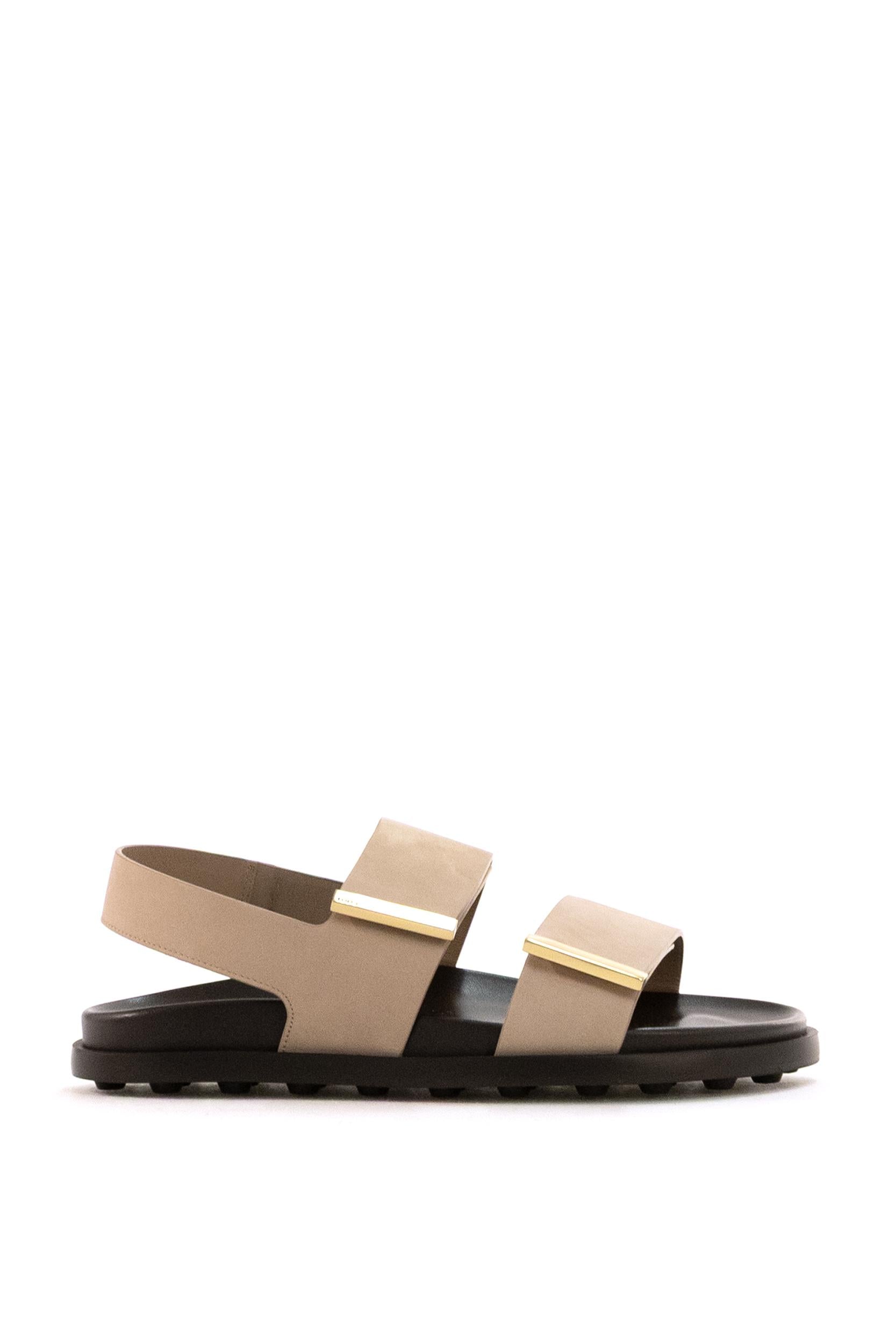 Sandali in Nabuk<BR/> XXW68K0JE60UFQ M027 TOD'S 