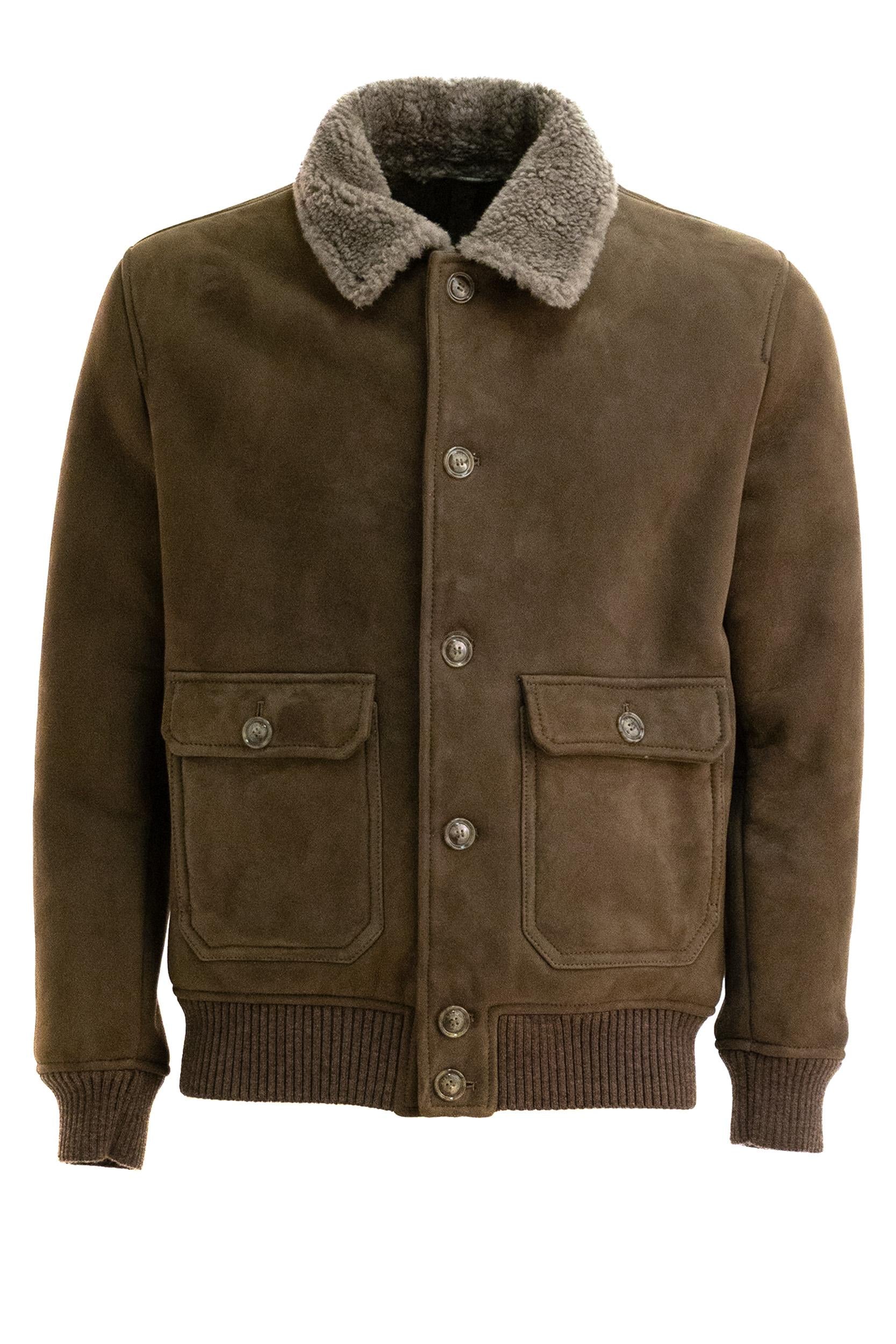 Giacca in montone<BR/> ASPEN 51211 029 BARBA 