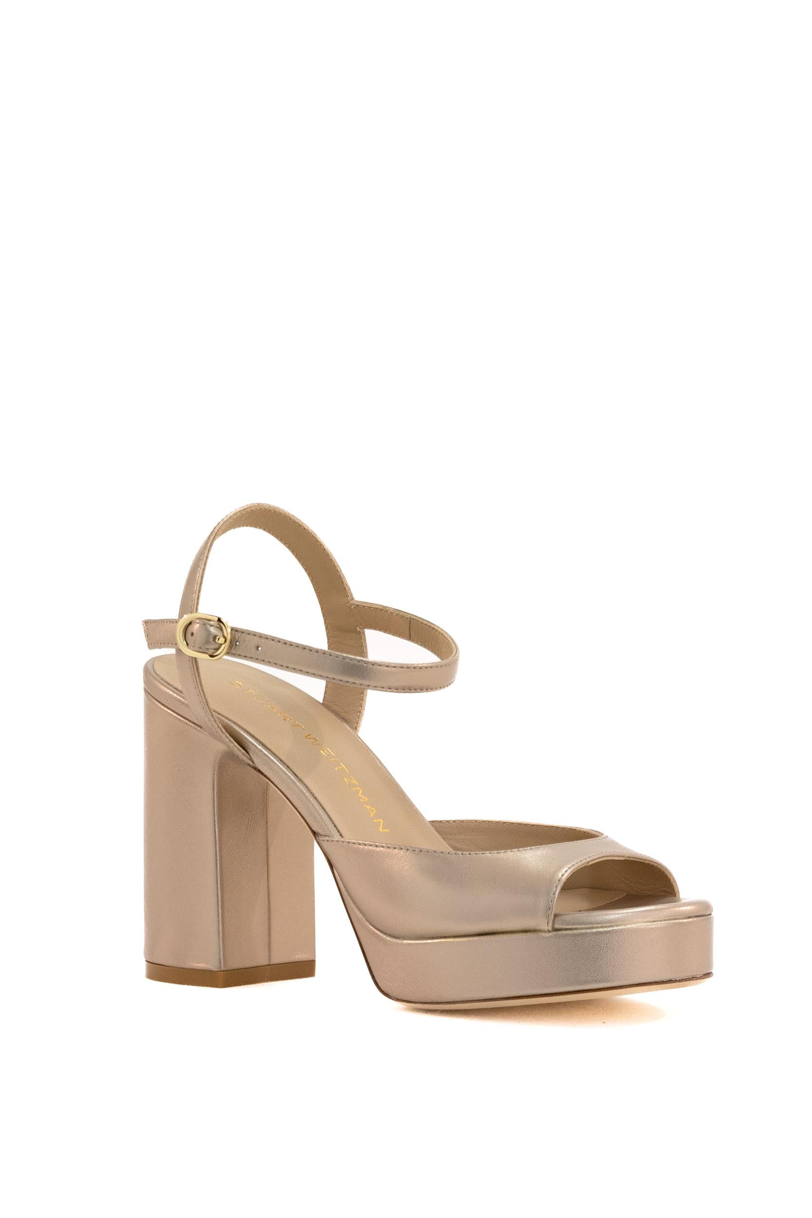 STUART WEITZMAN DAYANA II PLATFORMCHAMPAGNE