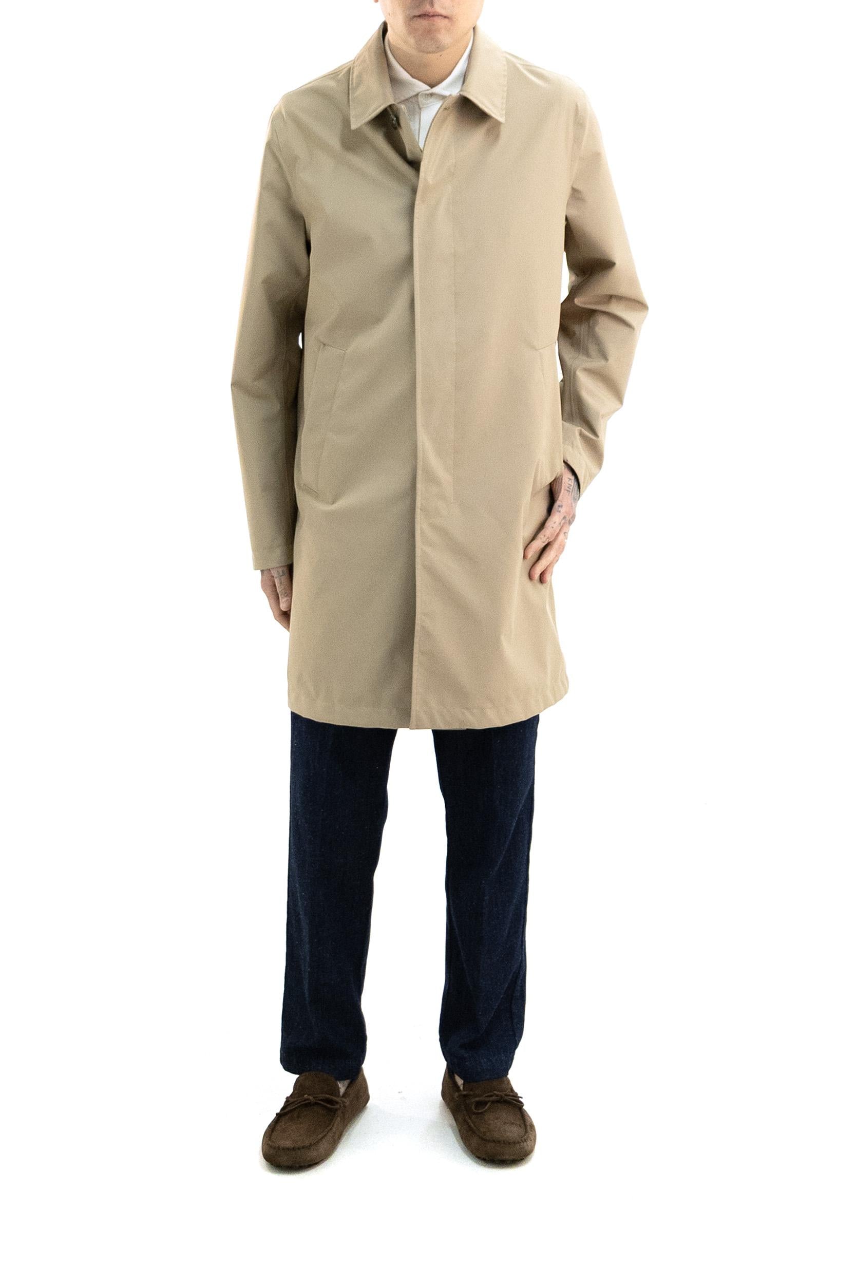 Impermeabile in New Rain di colore beige<BR/><BR/> IM000399U 12790 2092 HERNO 