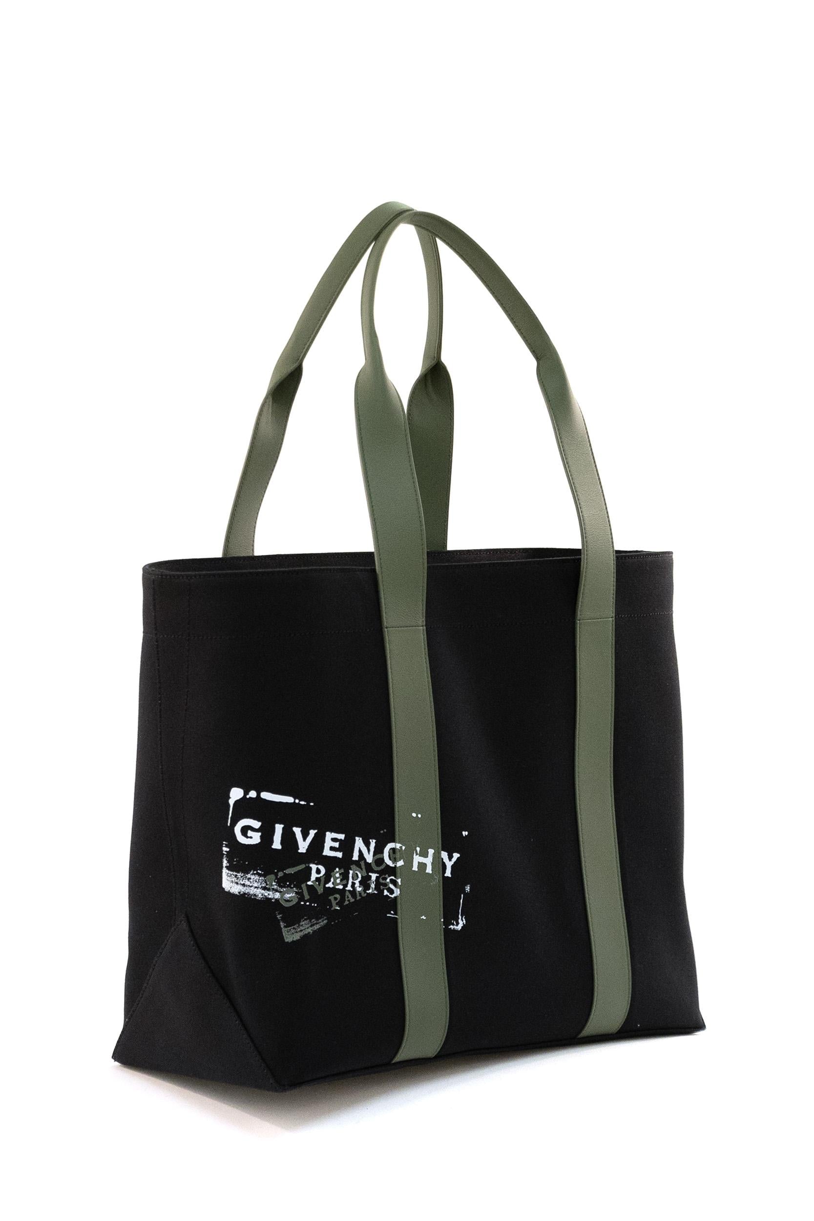 Borsa Tote a Spalla in Cotone e Lino BK50FHK21H 001 GIVENCHY 