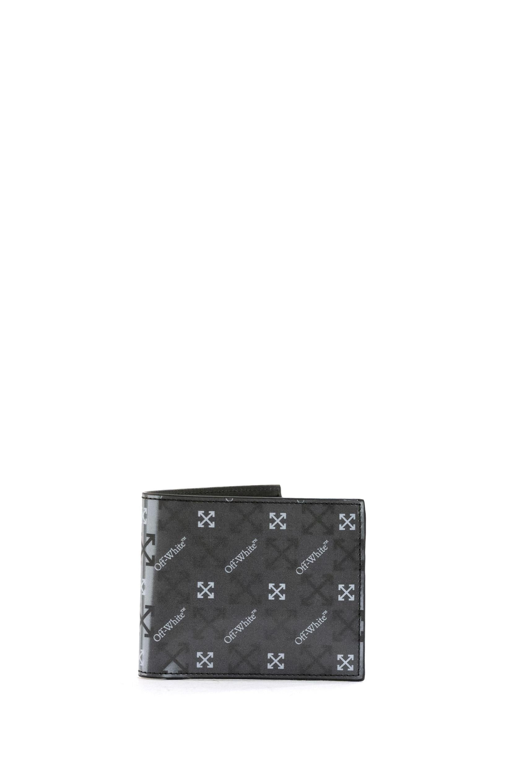 Portafoglio Arrow Reflective di colore nero<BR/> OMNC09CF25LEA001 1080 OFF WHITE 
