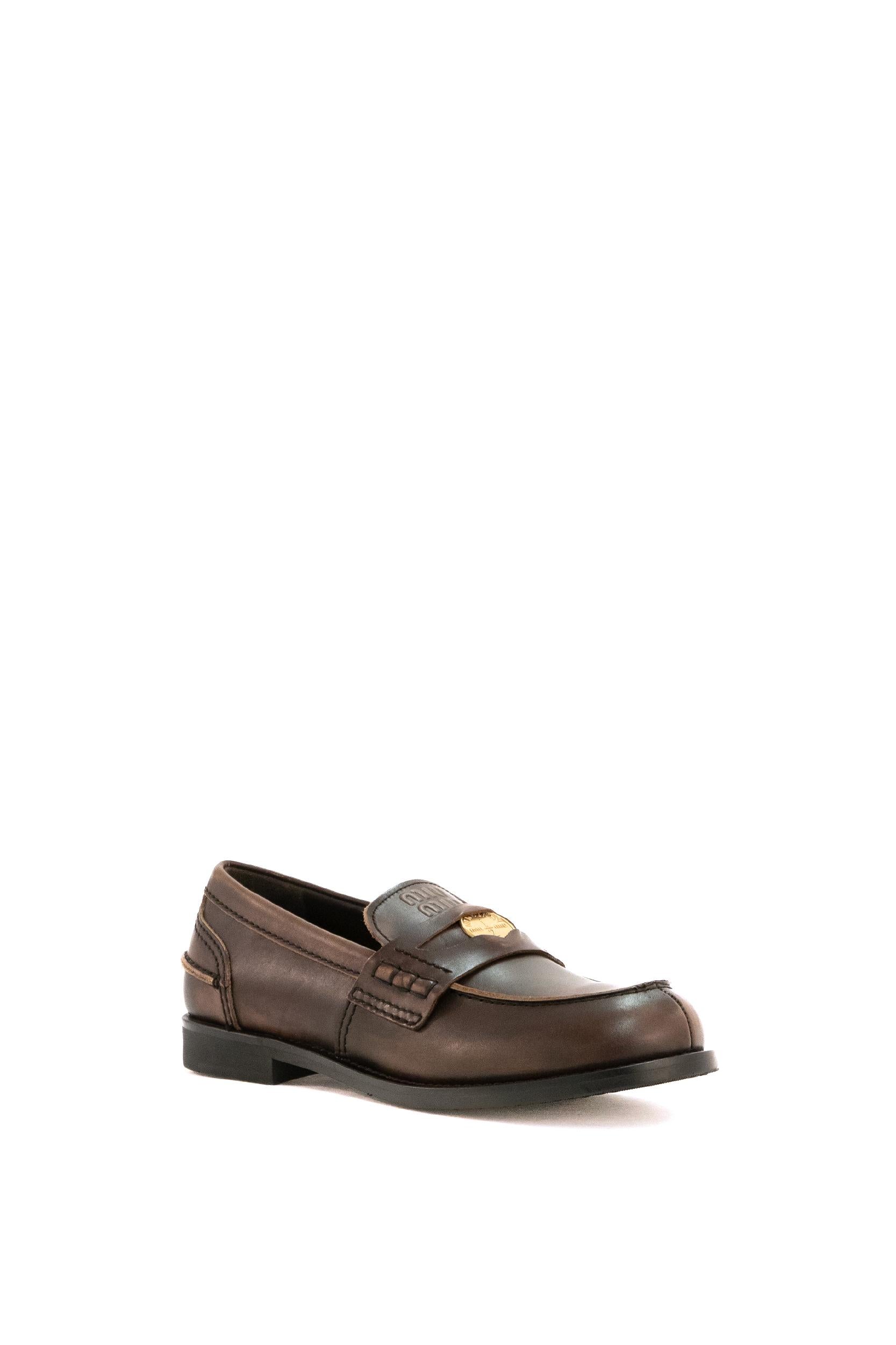 Mocassini<BR/> 5D773D F 020 3G48 F0192 MIU MIU 
