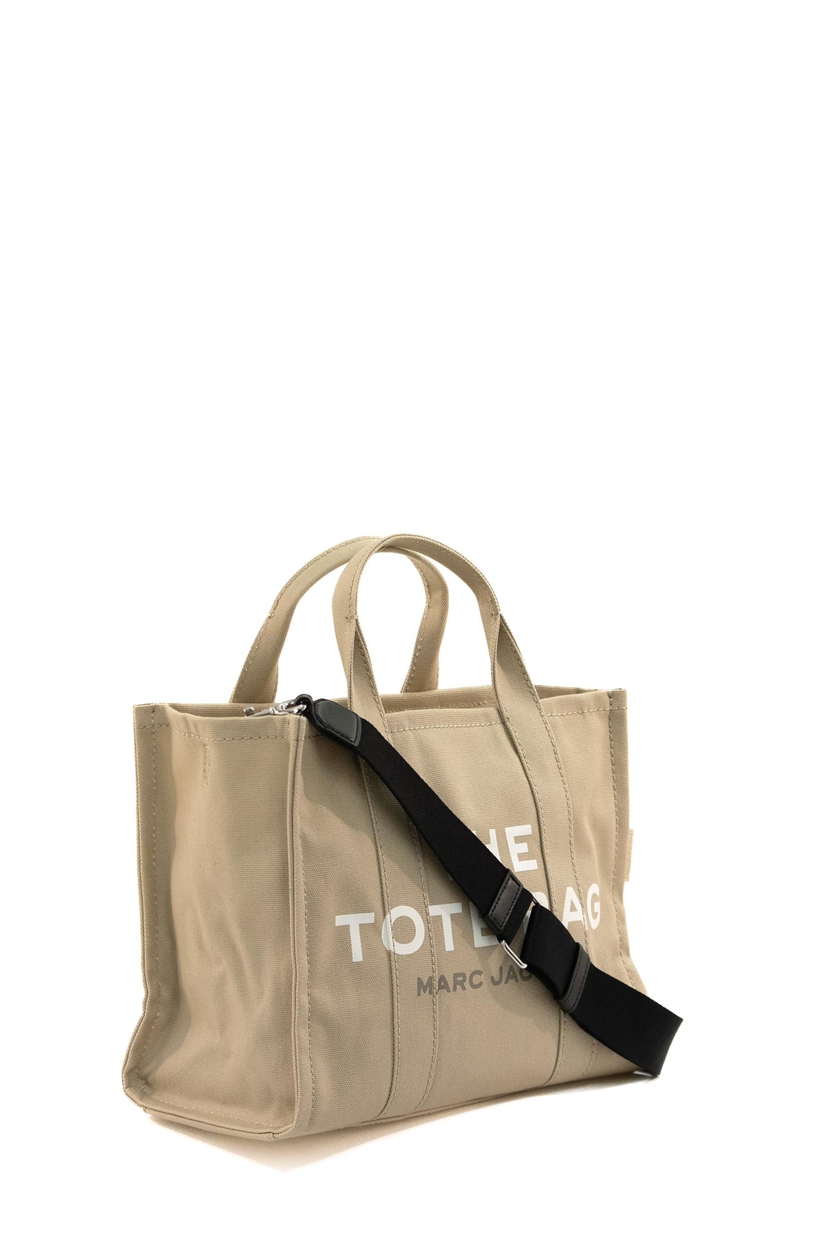 Borsa The Tote in tessuto clore beige<BR/> M0016161 260 MARC JACOBS 