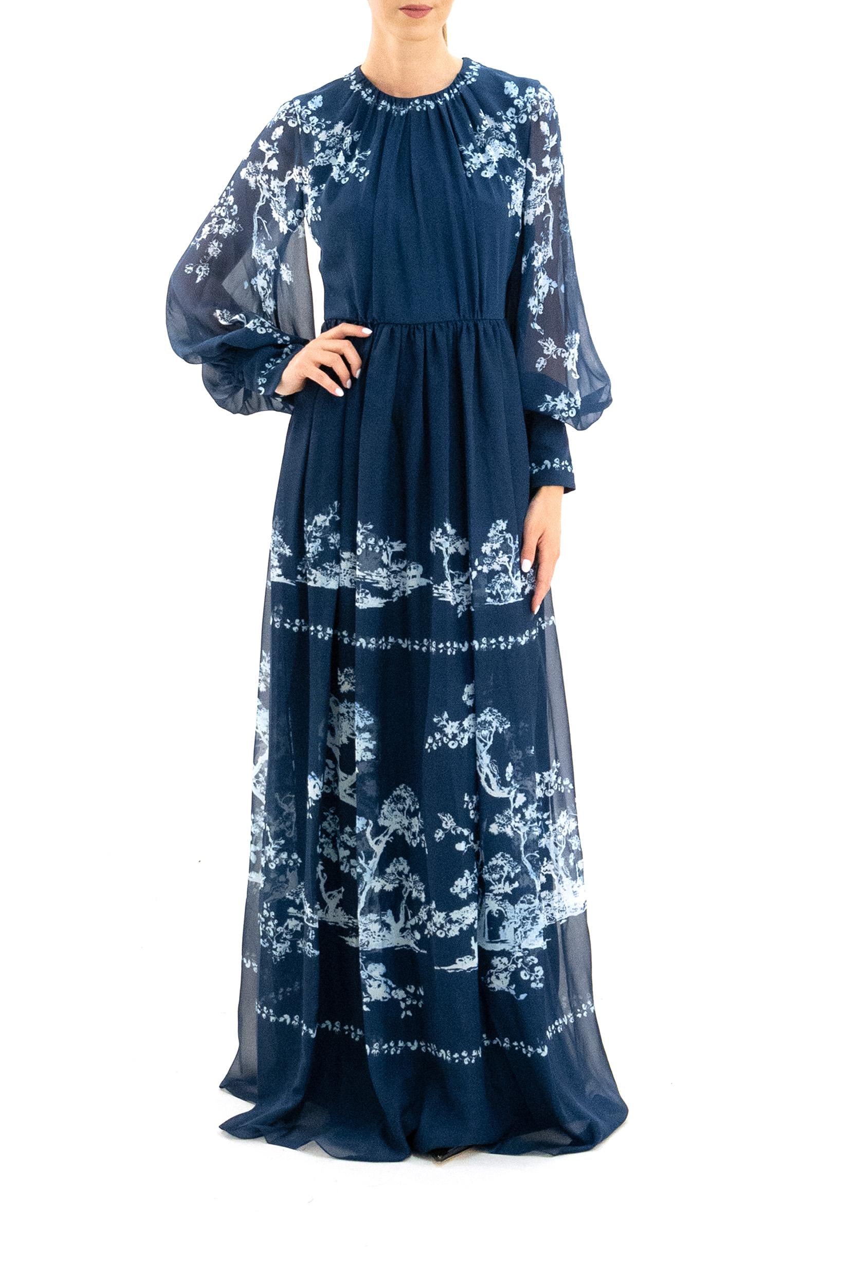 Abito <BR/> 50144001 CYANOTYPE NAVY ERDEM 
