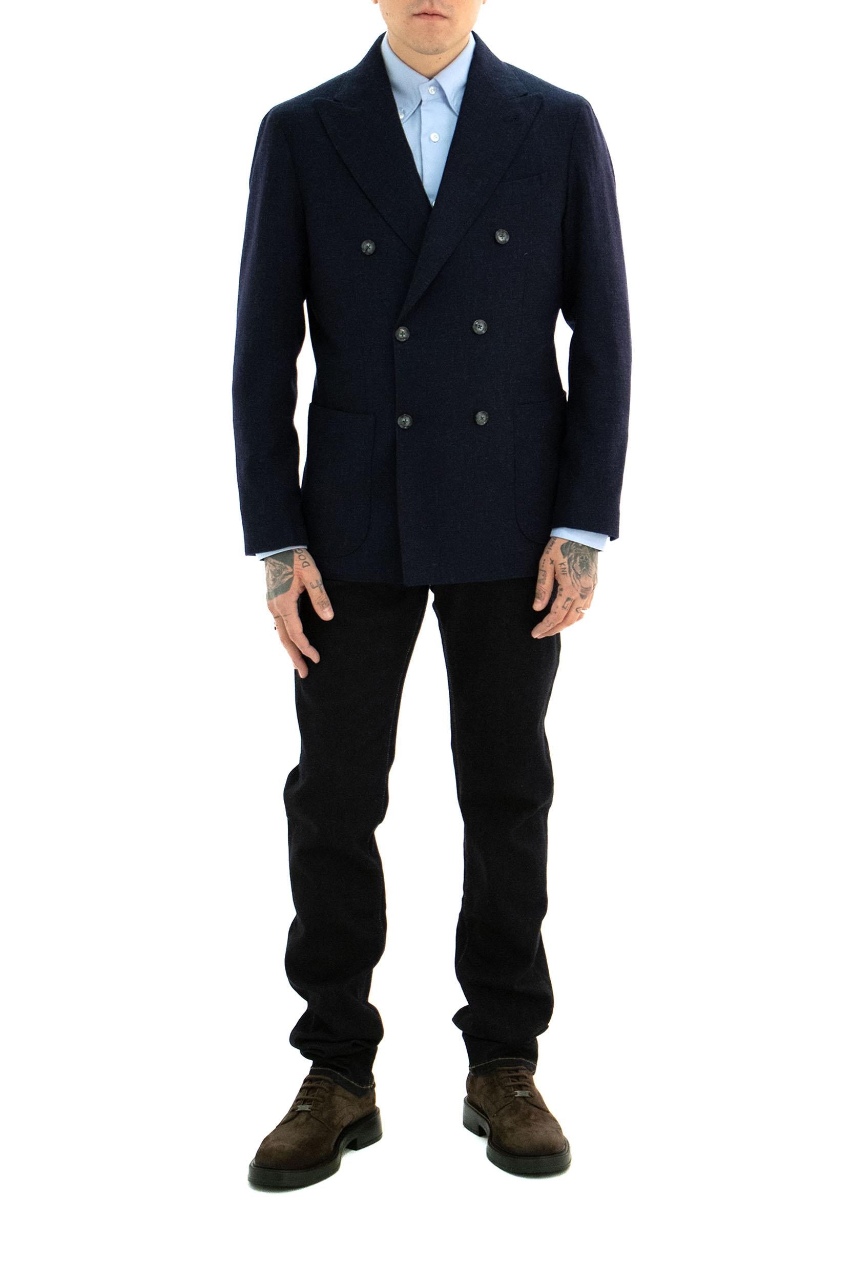 Giacca<BR/> 43073-JACKET DP 0001 BARBA 