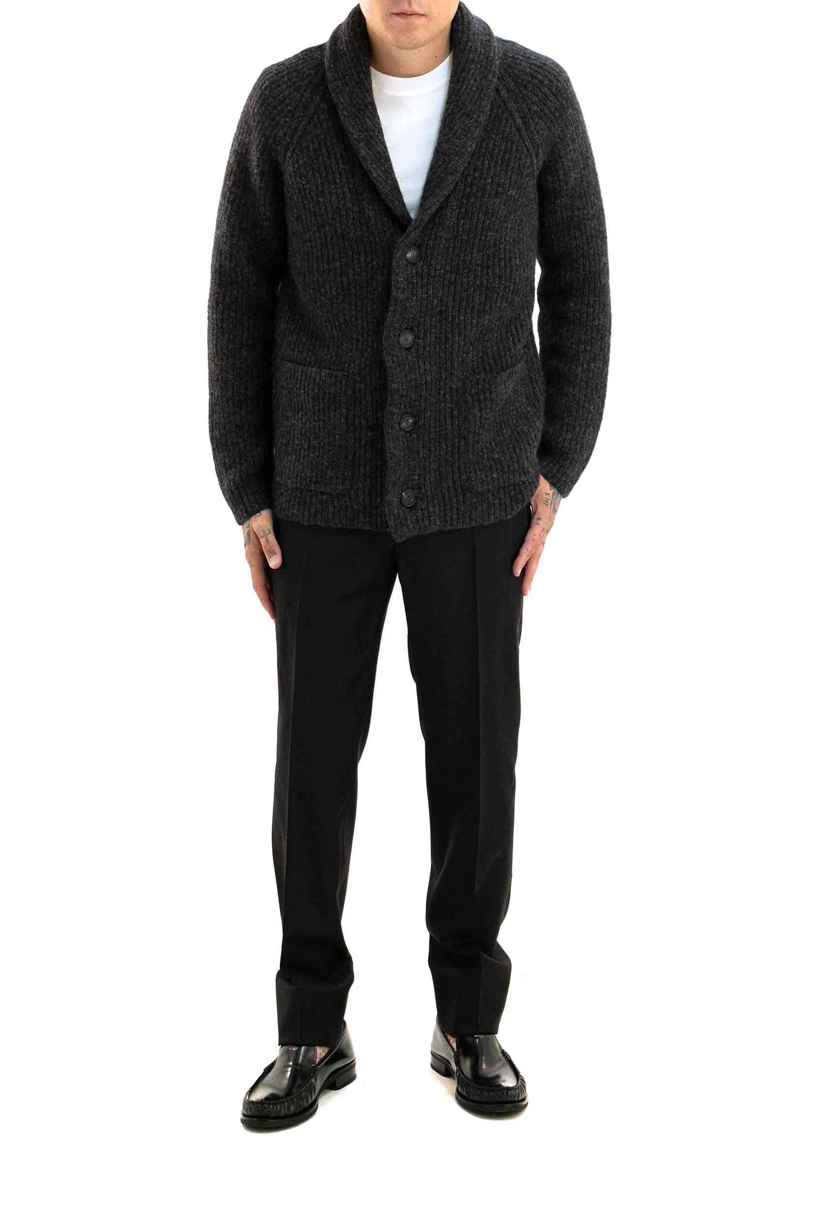 Cardigan<BR/> JACKSON AI PWI25-04 GRIGIO TAGLIATORE 