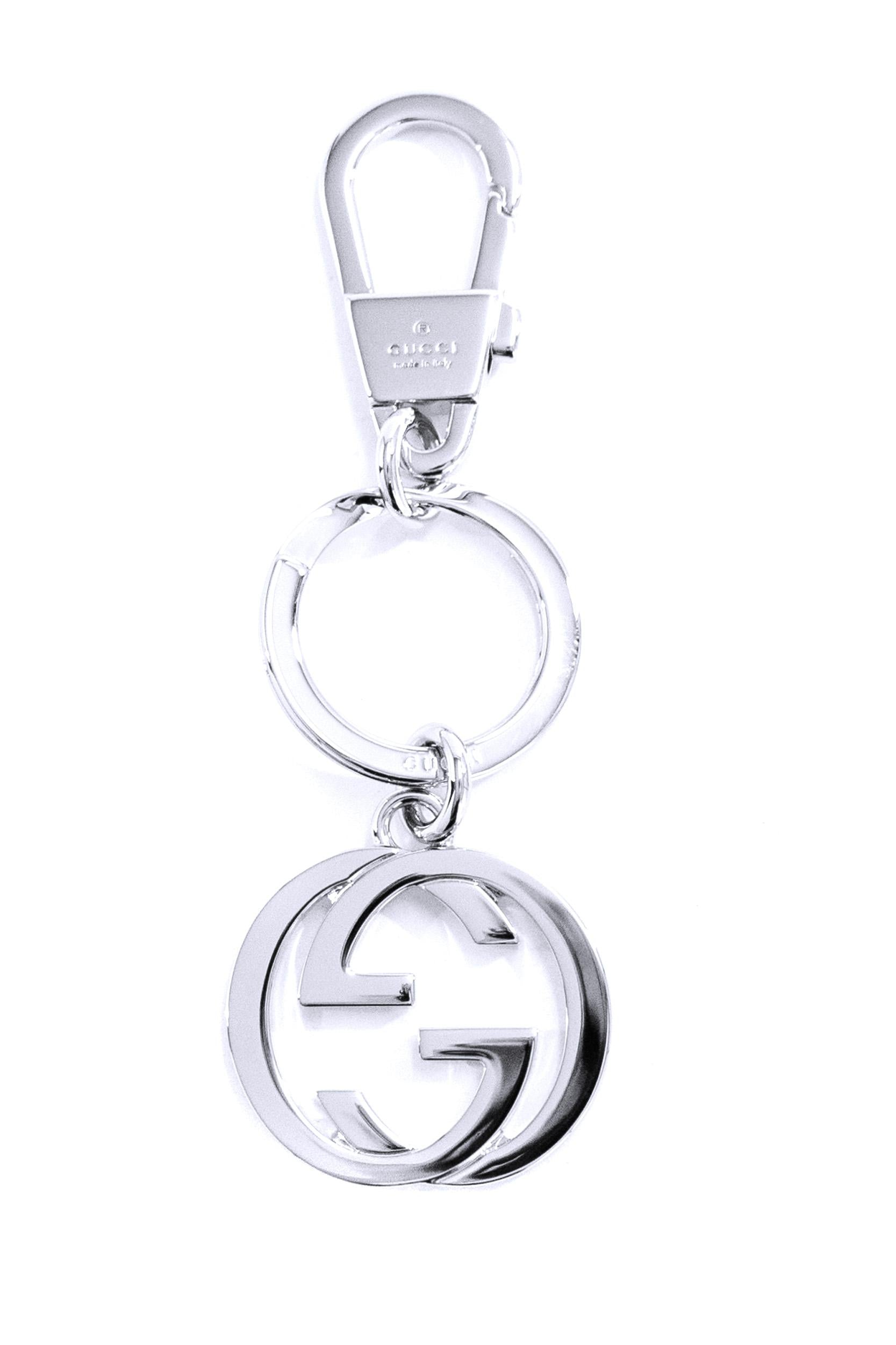 Portachiavi con Incrocio GG<BR/> 817380 J160N 8126 GUCCI 