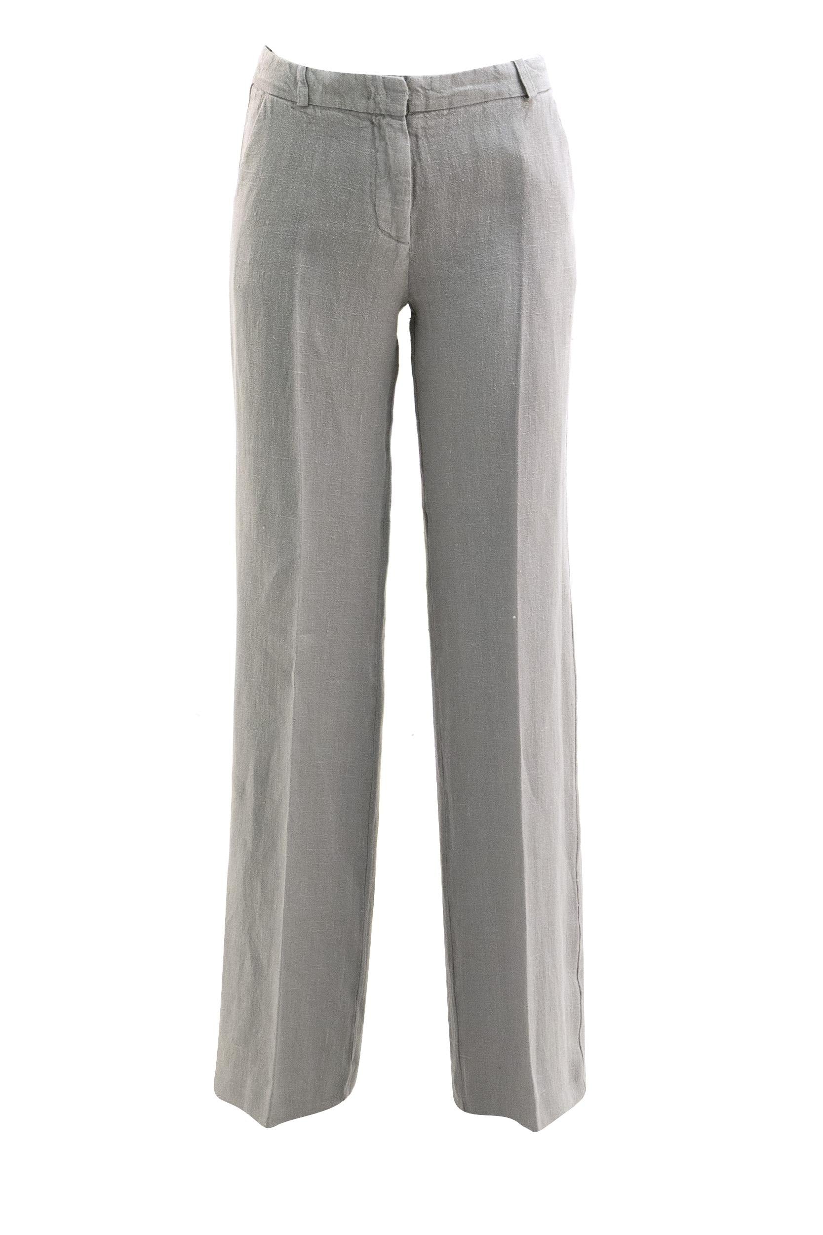 Pantaloni Ampi in Lino<BR/> KP282HT4502 600 KILTIE 