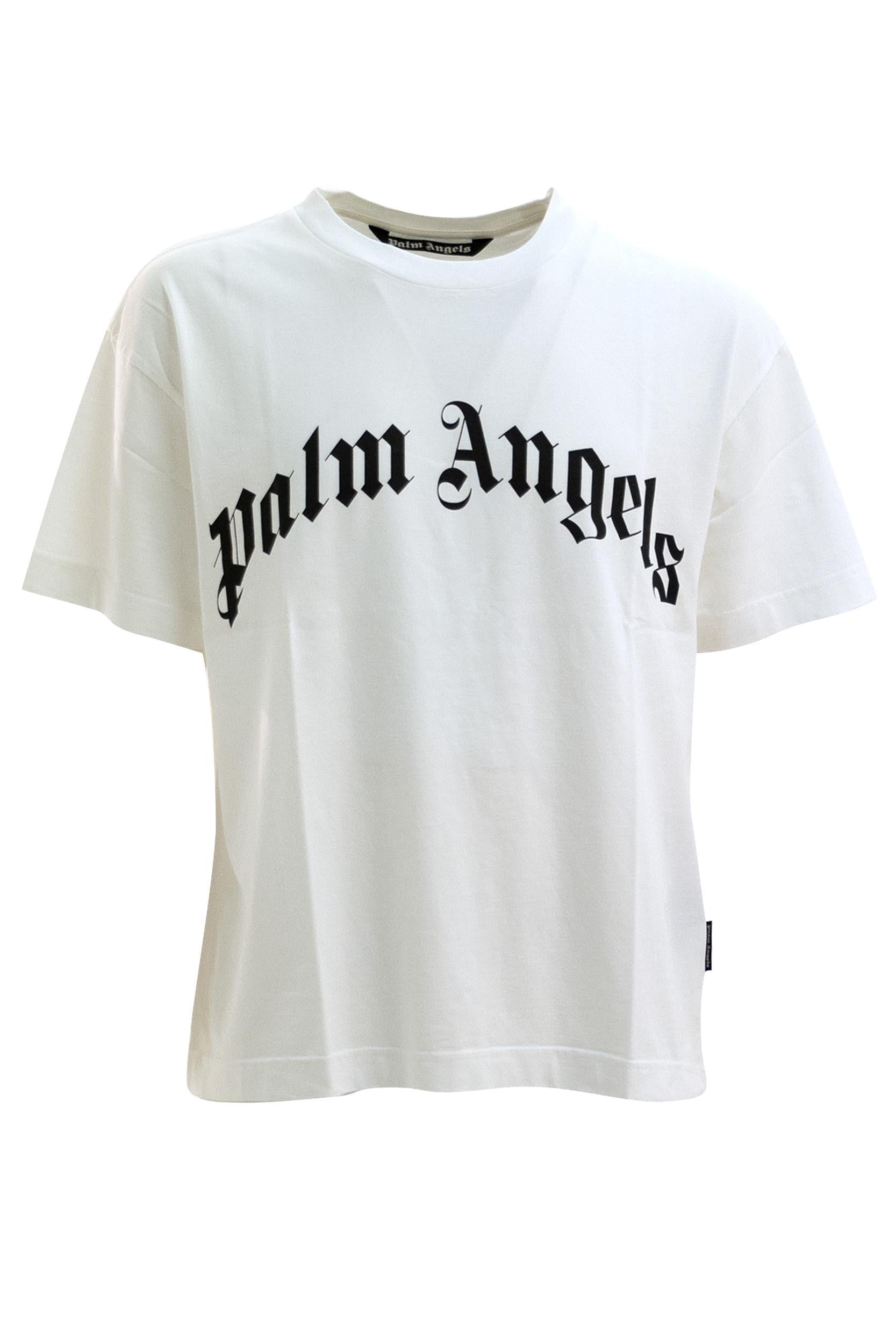 T-shirt<BR/> PMAA109F25JER003 0310 PALM ANGELS 