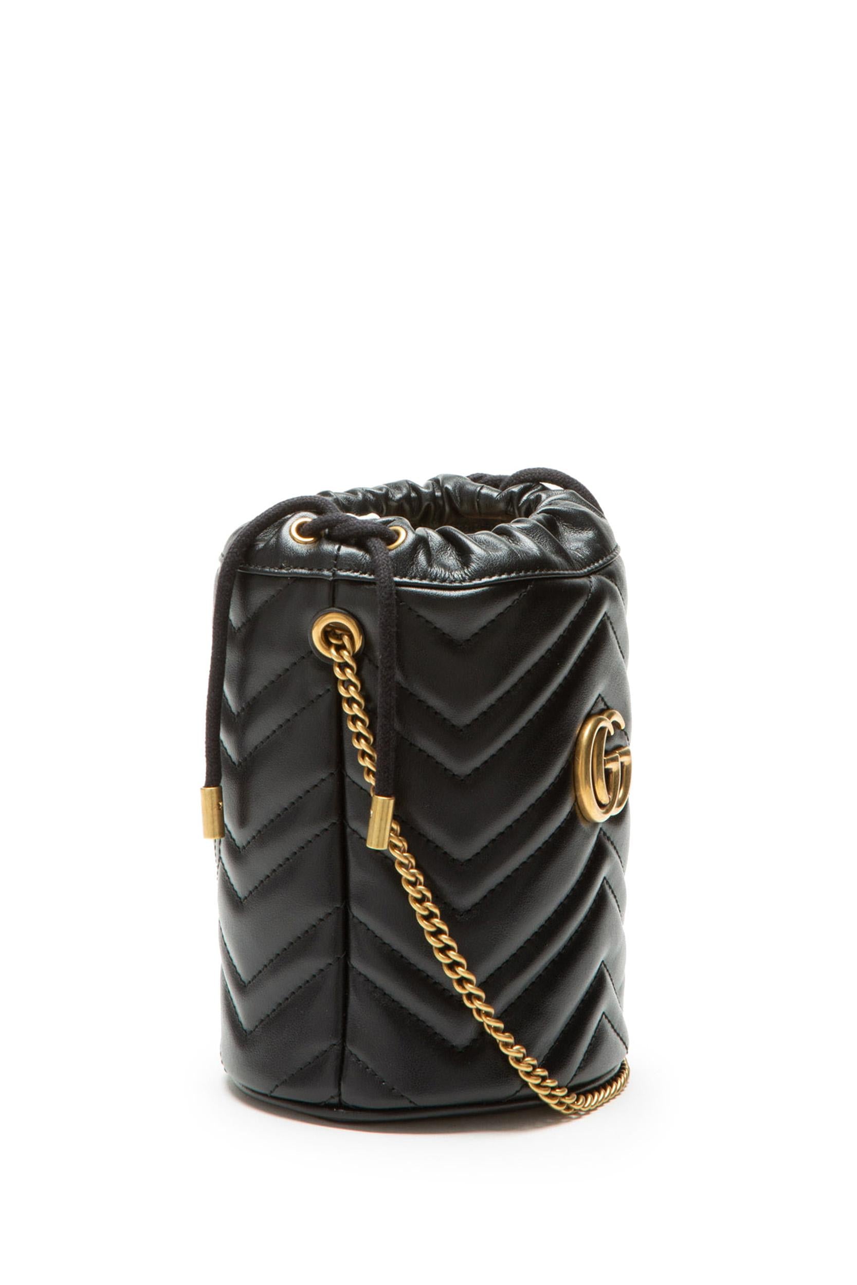 Mini Borsa a Secchiello GG Marmont 575163 DTDRT 1000 GUCCI 