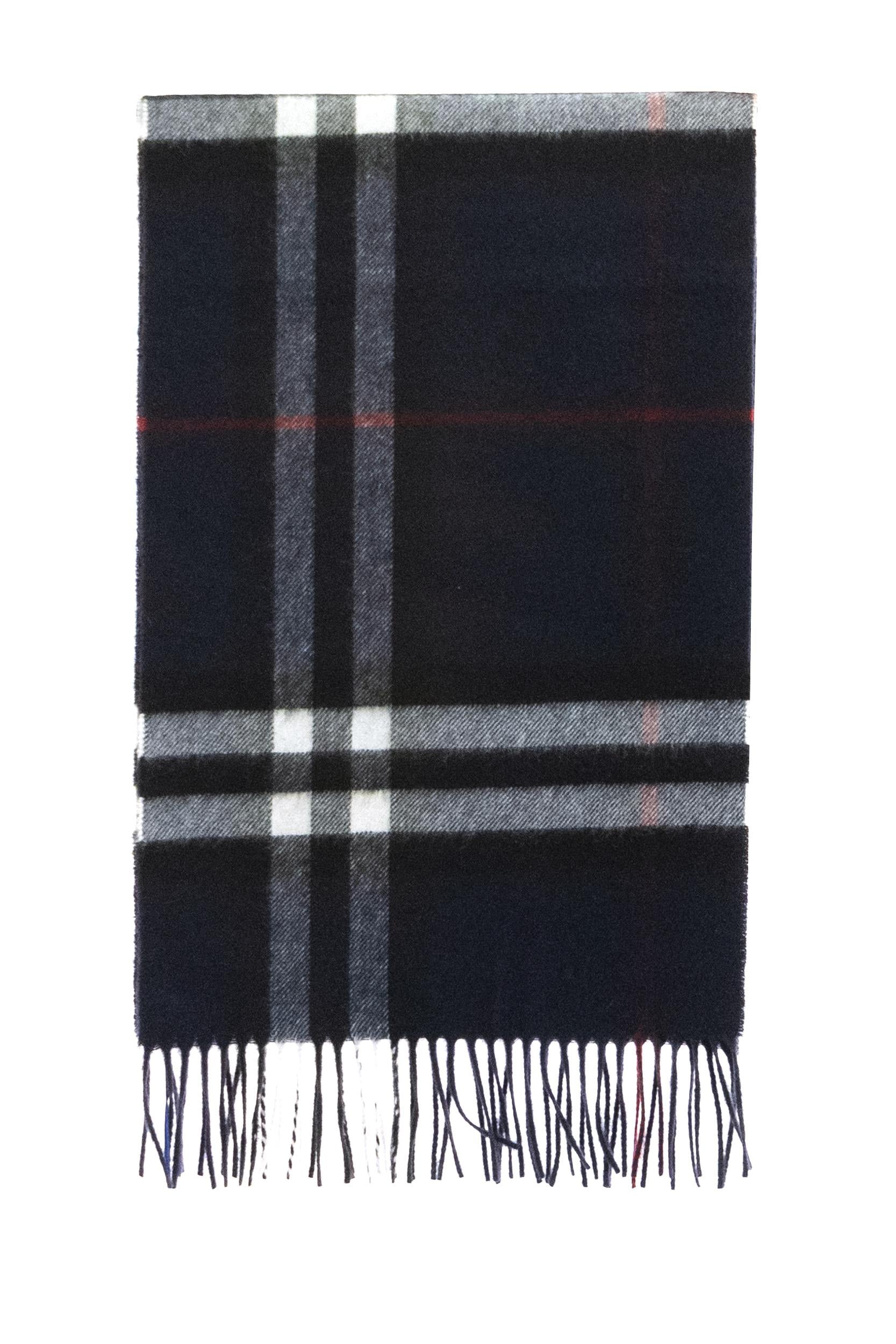 Sciarpa<BR/> 8112641 INK BLUE BURBERRY 