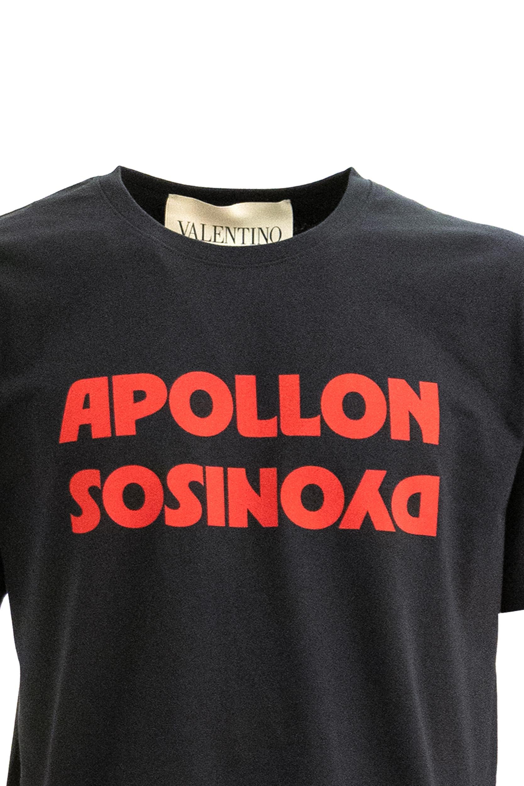 T-shirt<BR/> 7V0MG16PB6E 0NR VALENTINO 