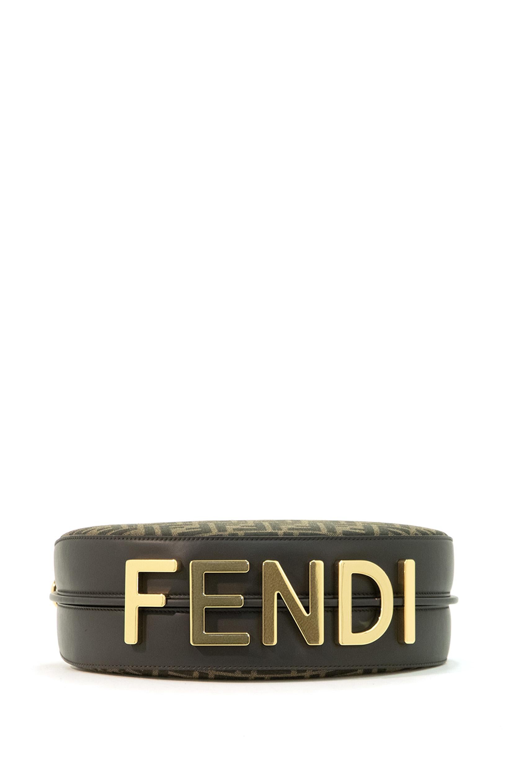 Borsa Fendigraphy Small marrone<BR/><BR/> 8BR798 ALP3 F1I02 FENDI 