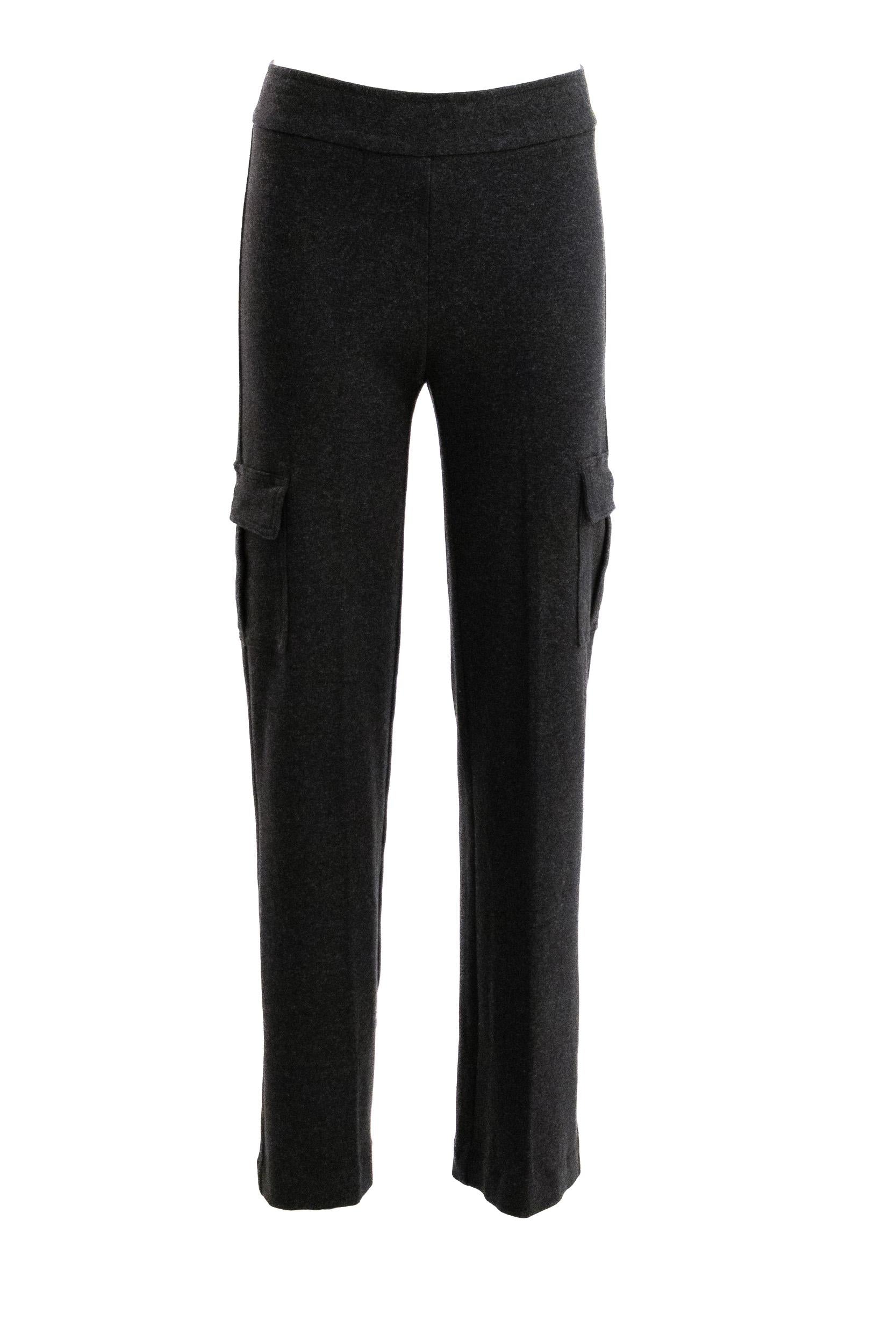 Pantaloni Cargo<BR/> ECLIPSE-F1735 CHARCOAL AVENUE MONTAIGNE 