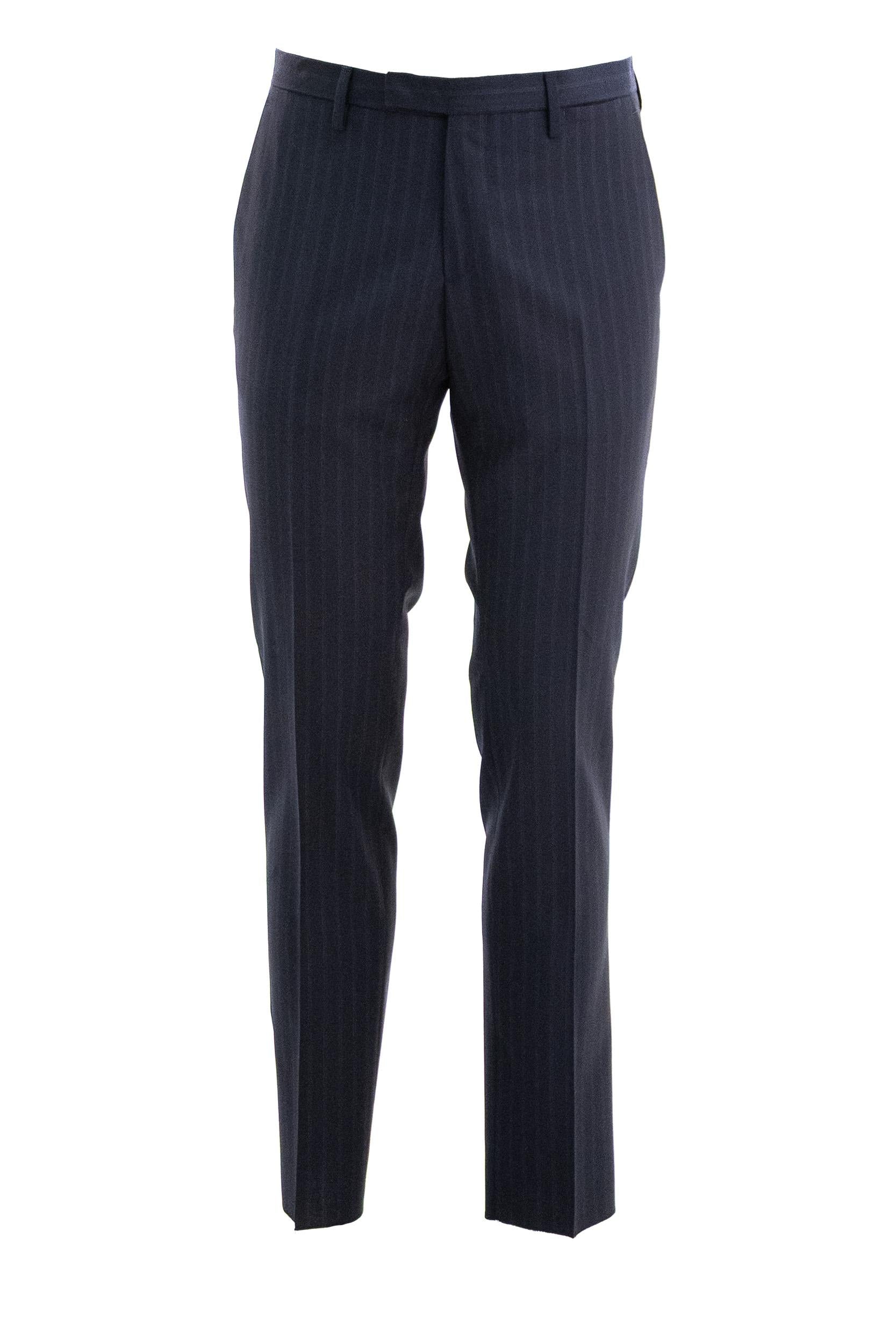 Abito Gessato in Lana<BR/> N13C2E SB6112 0790 BOGLIOLI 