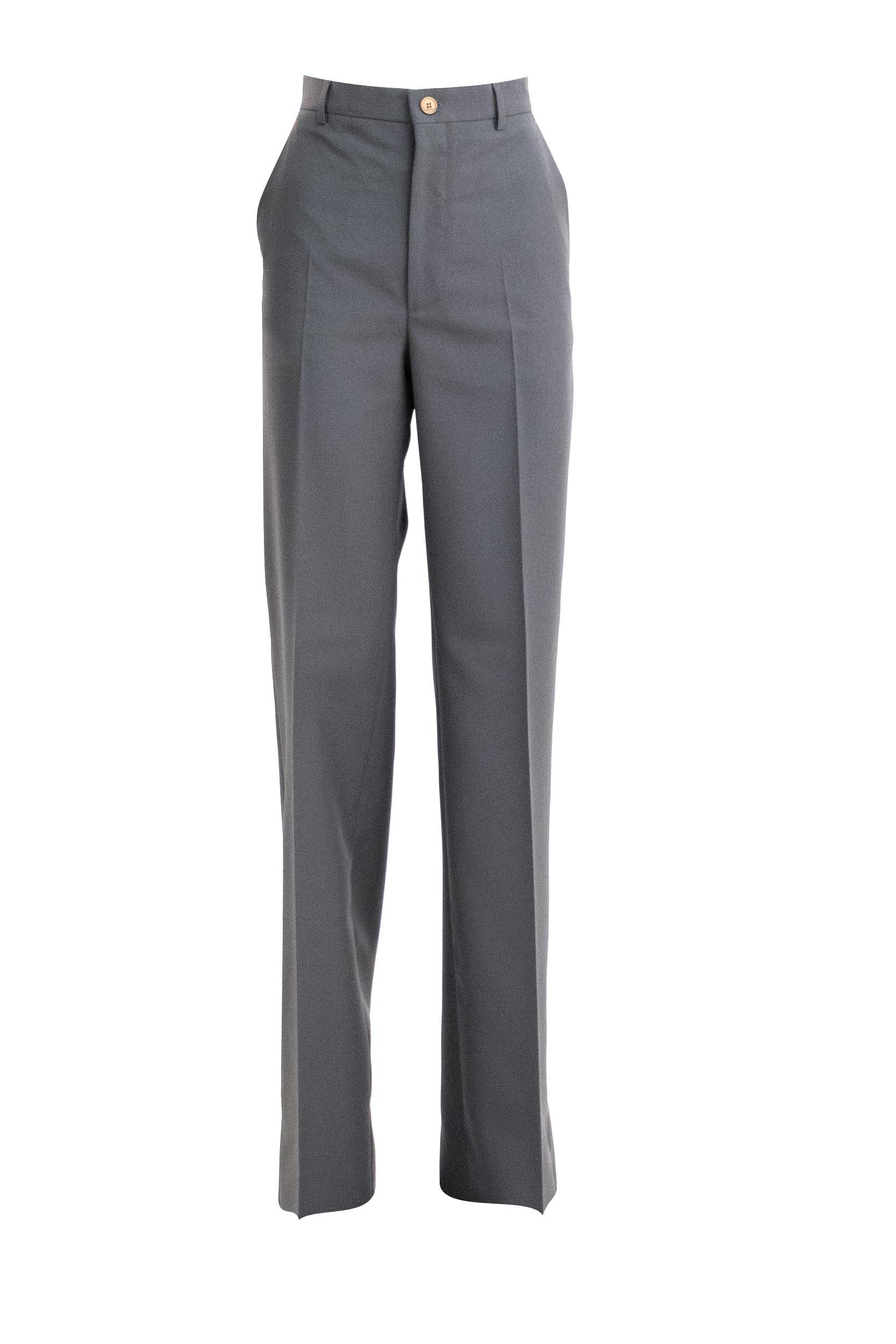 Pantaloni in panama tecnico color grigio<BR/> 845357 ZAFKB 1088 GUCCI 