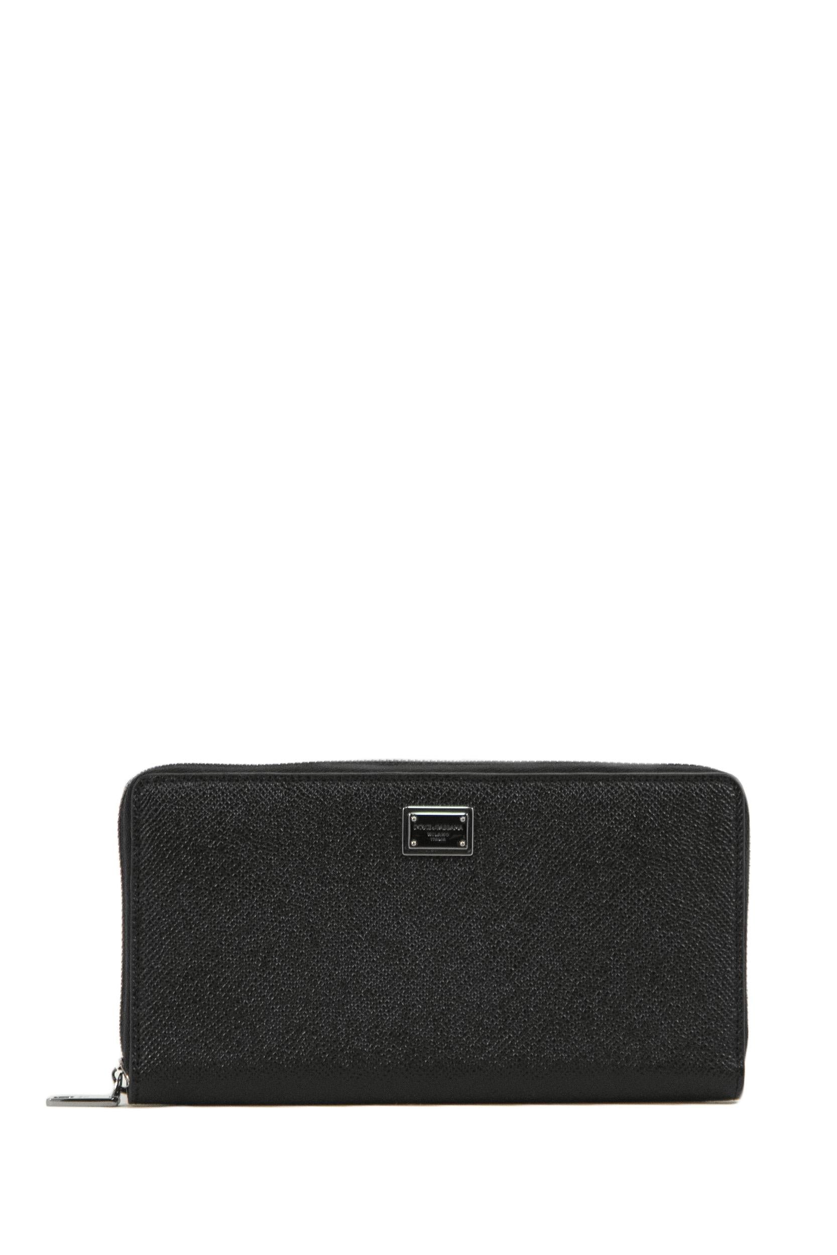 Portafoglio Zip Around<BR/> BP1672 AG219 80999 DOLCE & GABBANA 