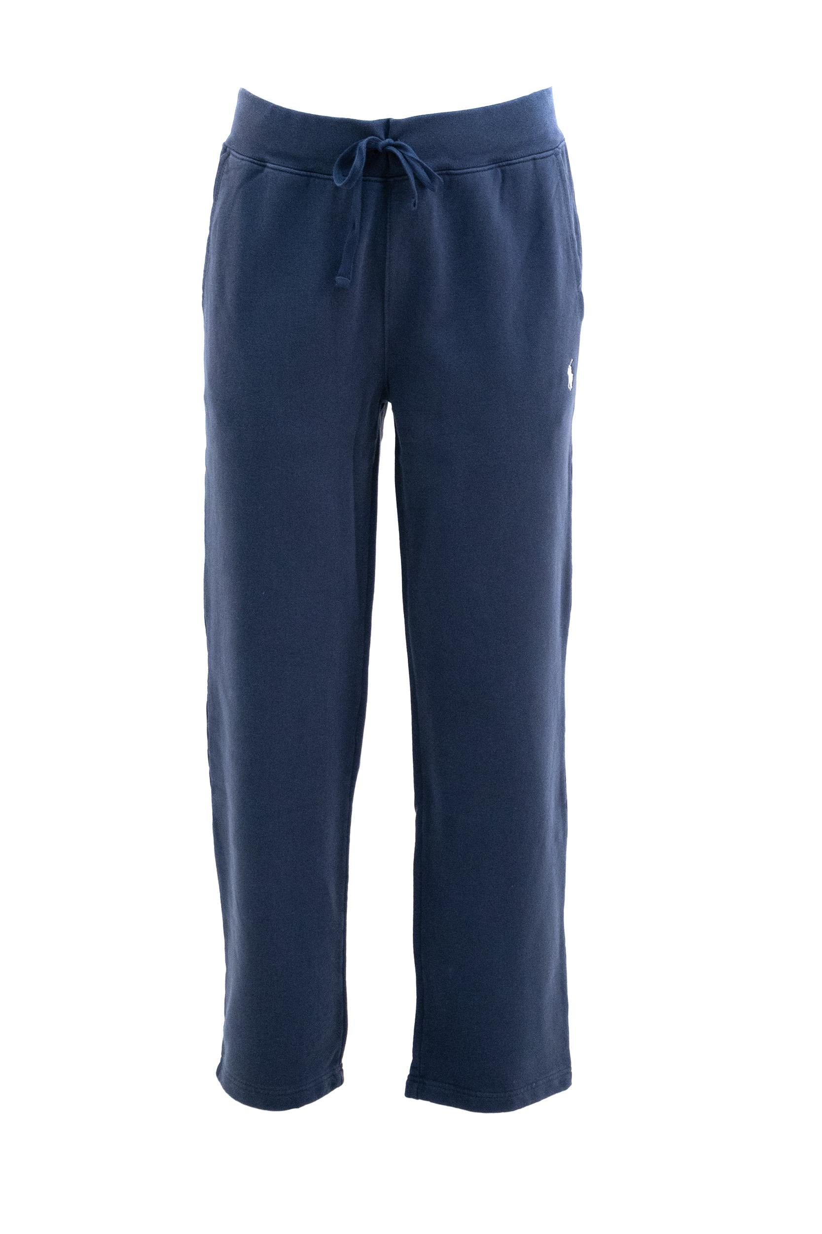 Pantaloni in Felpa Loopback<BR/> 710951756002 NAVY POLO RALPH LAUREN 