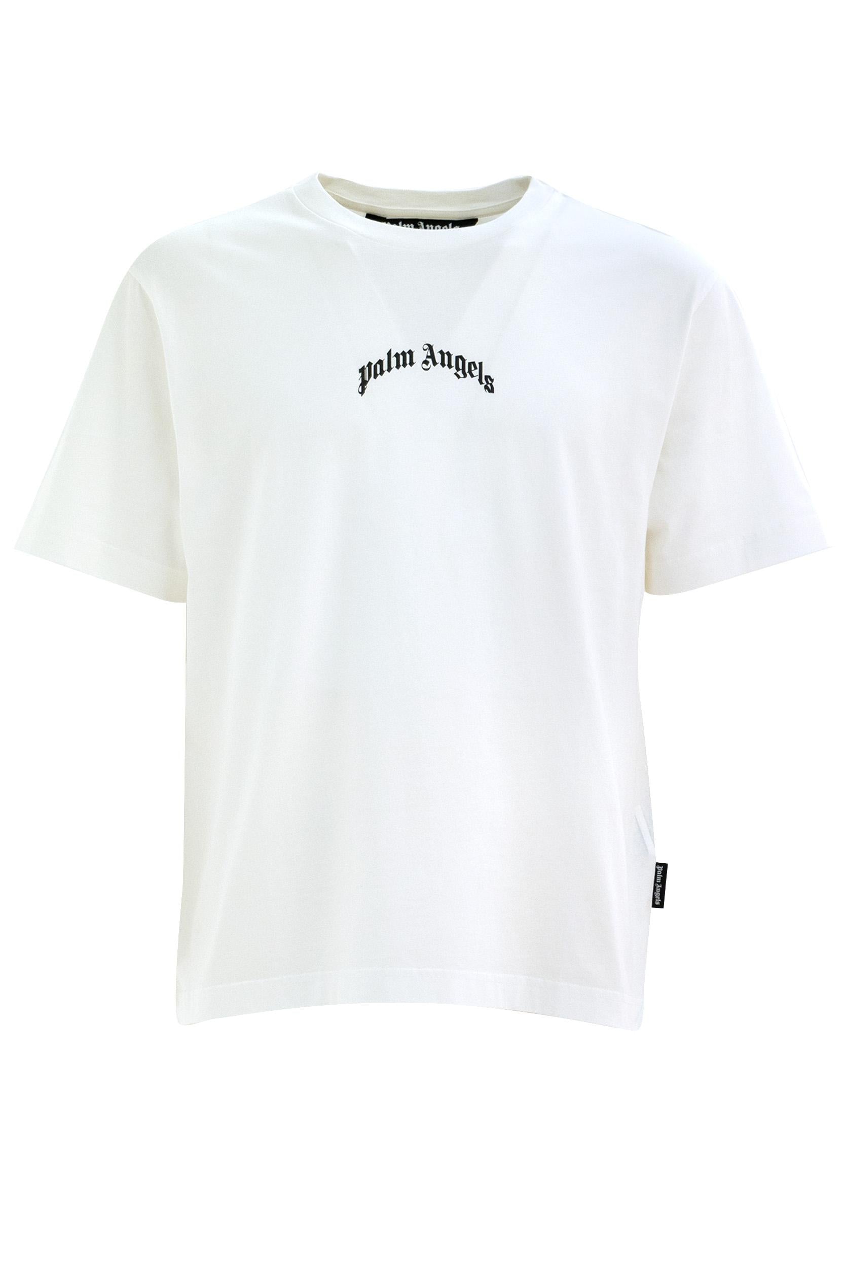T-shirt<BR/> PMAA089S25JER004 0310 PALM ANGELS 