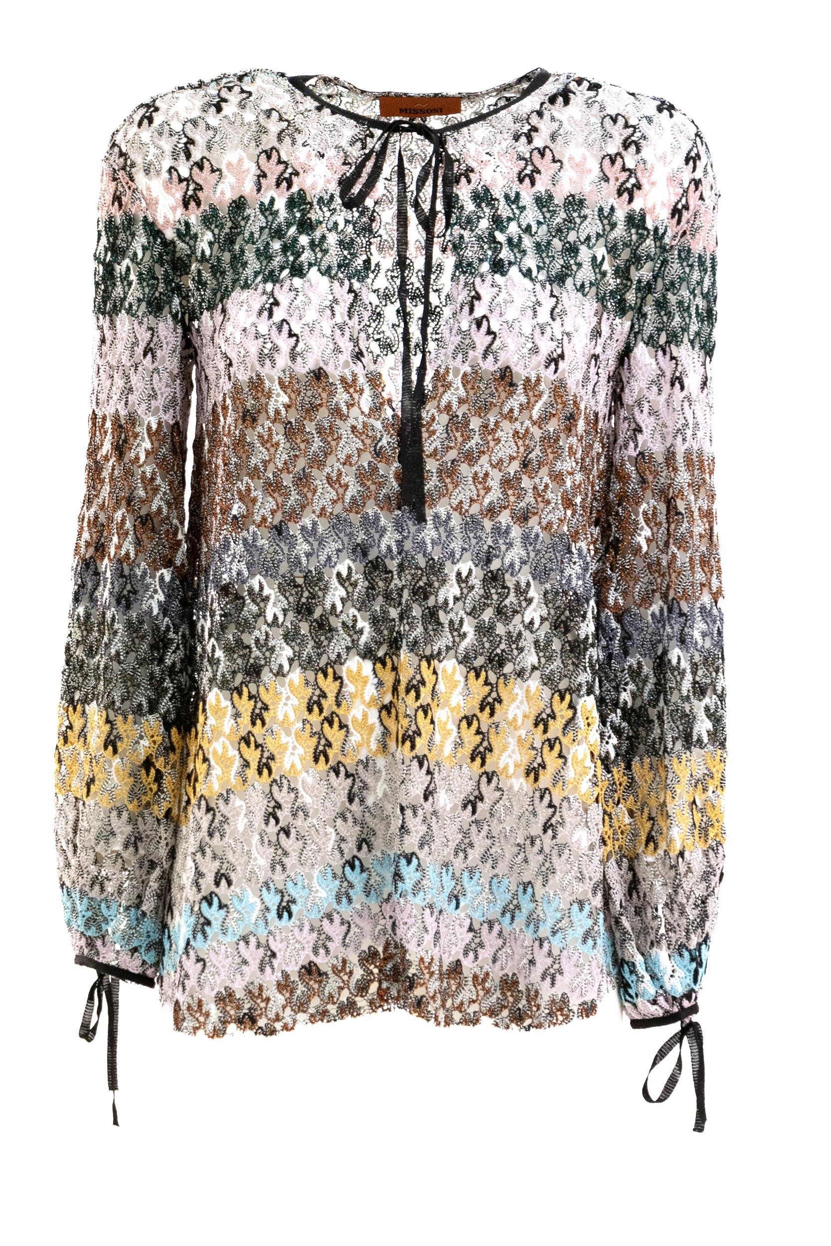 Blusa <BR/> DS25WJ0K-BR012I SM9QX MISSONI 