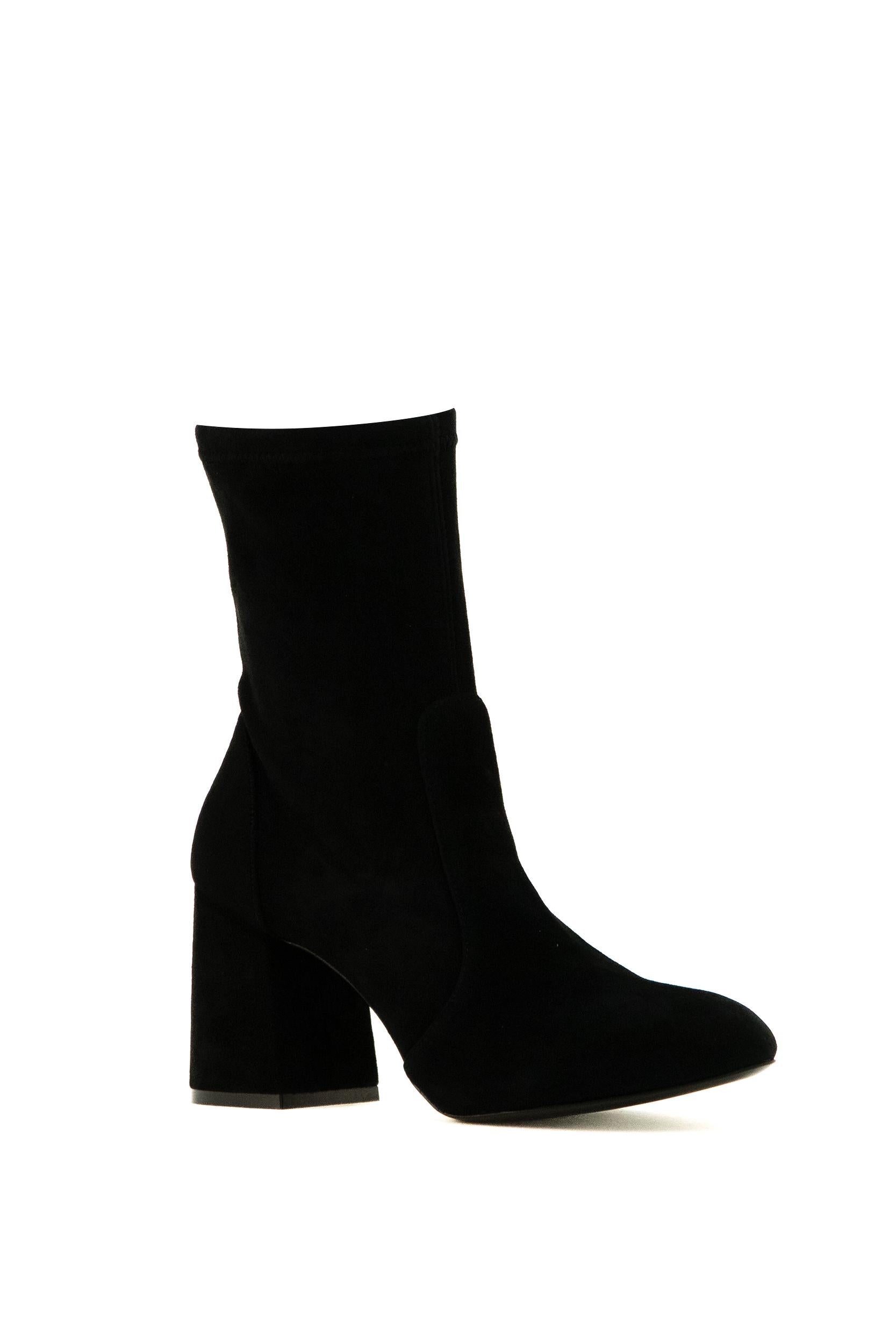 Stivaletti Flareblock<BR/> FLAREBLOCK 85 STR BT BLACK STUART WEITZMAN 