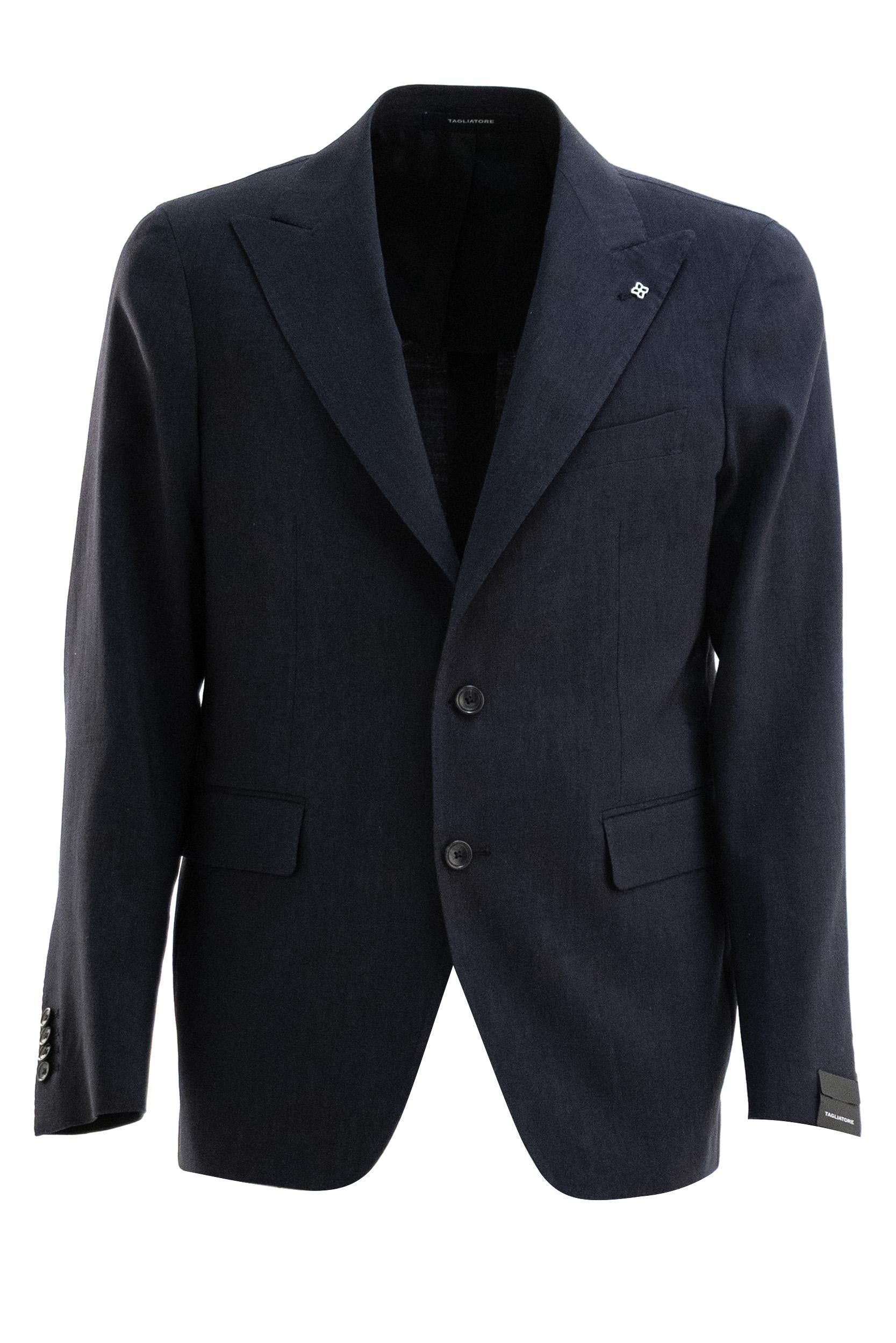 Abito in Lino, Lana e Mohair<BR/> 2SVS26B11 PE 080016 B3051 TAGLIATORE 
