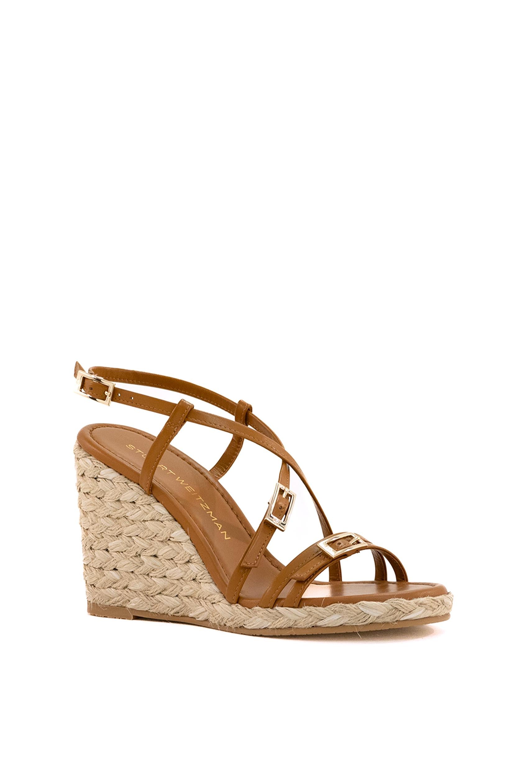 STUART WEITZMAN GEORGE ESPADRILLEMACCHIATO/NATURAL