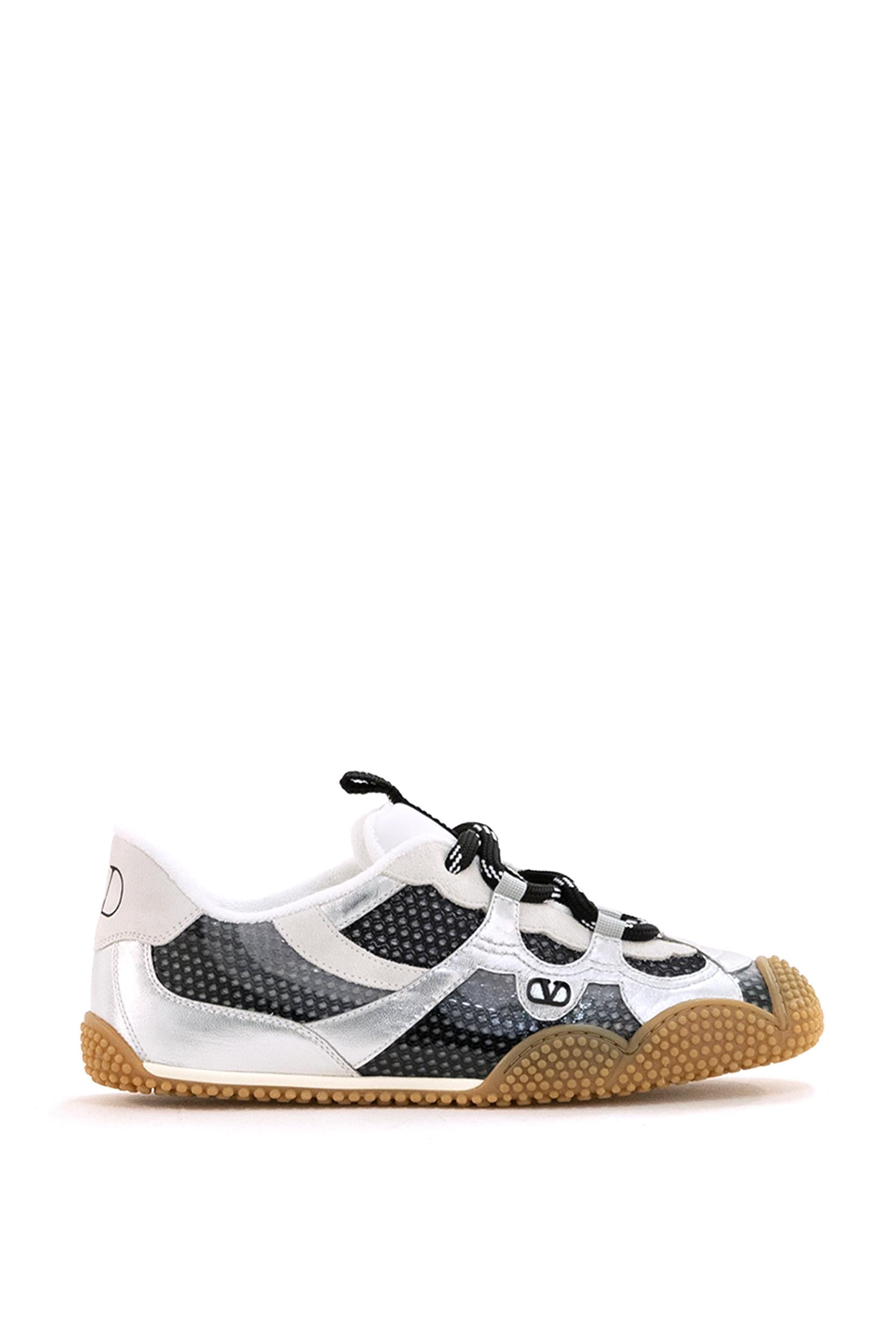 Sneaker Amphibia in Vitello Gommato e Nappa Laminata<BR/> 8W2S0NB8SPE 9NZ VALENTINO GARAVANI 