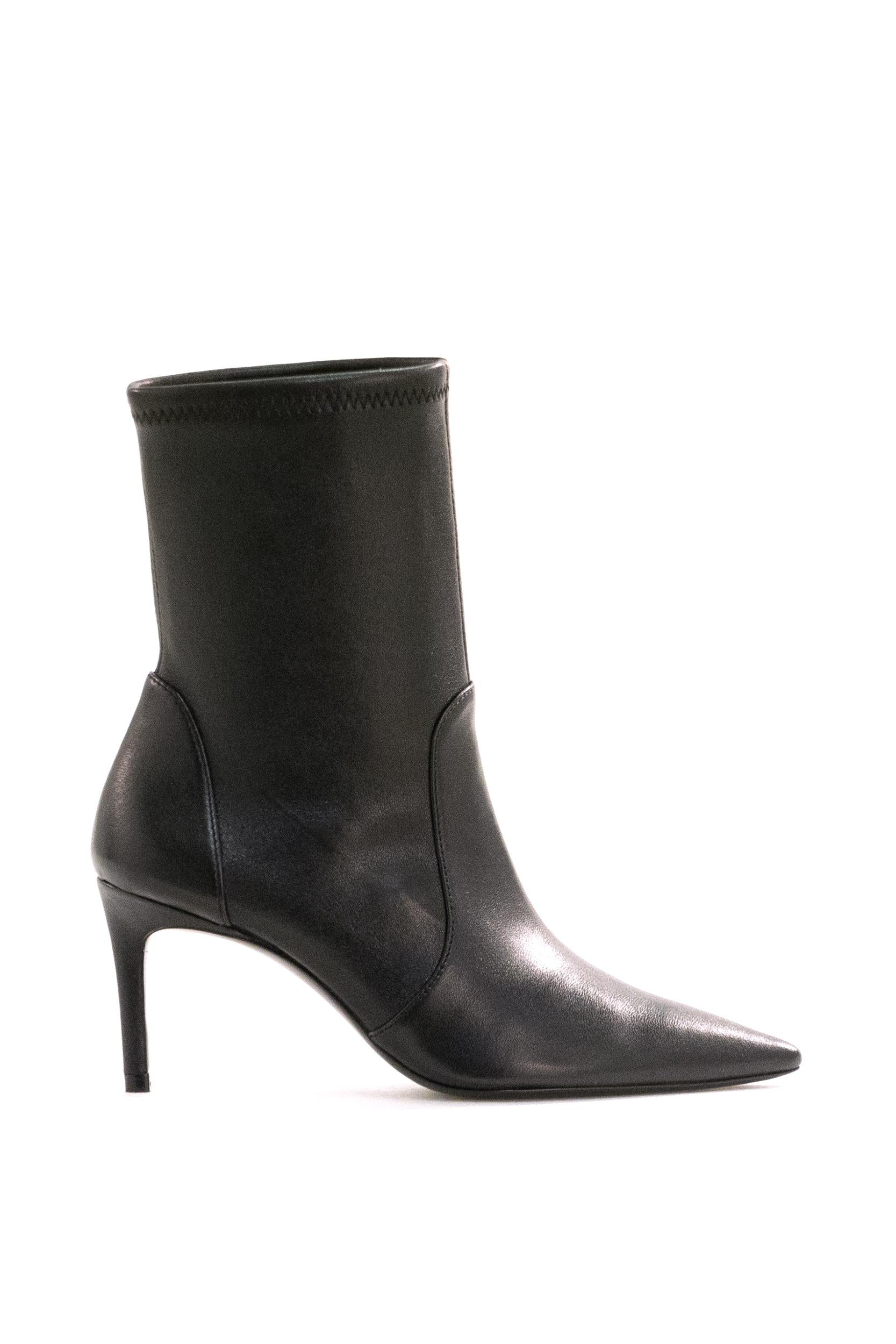 Stivaletti Power Bootie<BR/> STUART POWER BTE 75 BLACK STUART WEITZMAN 