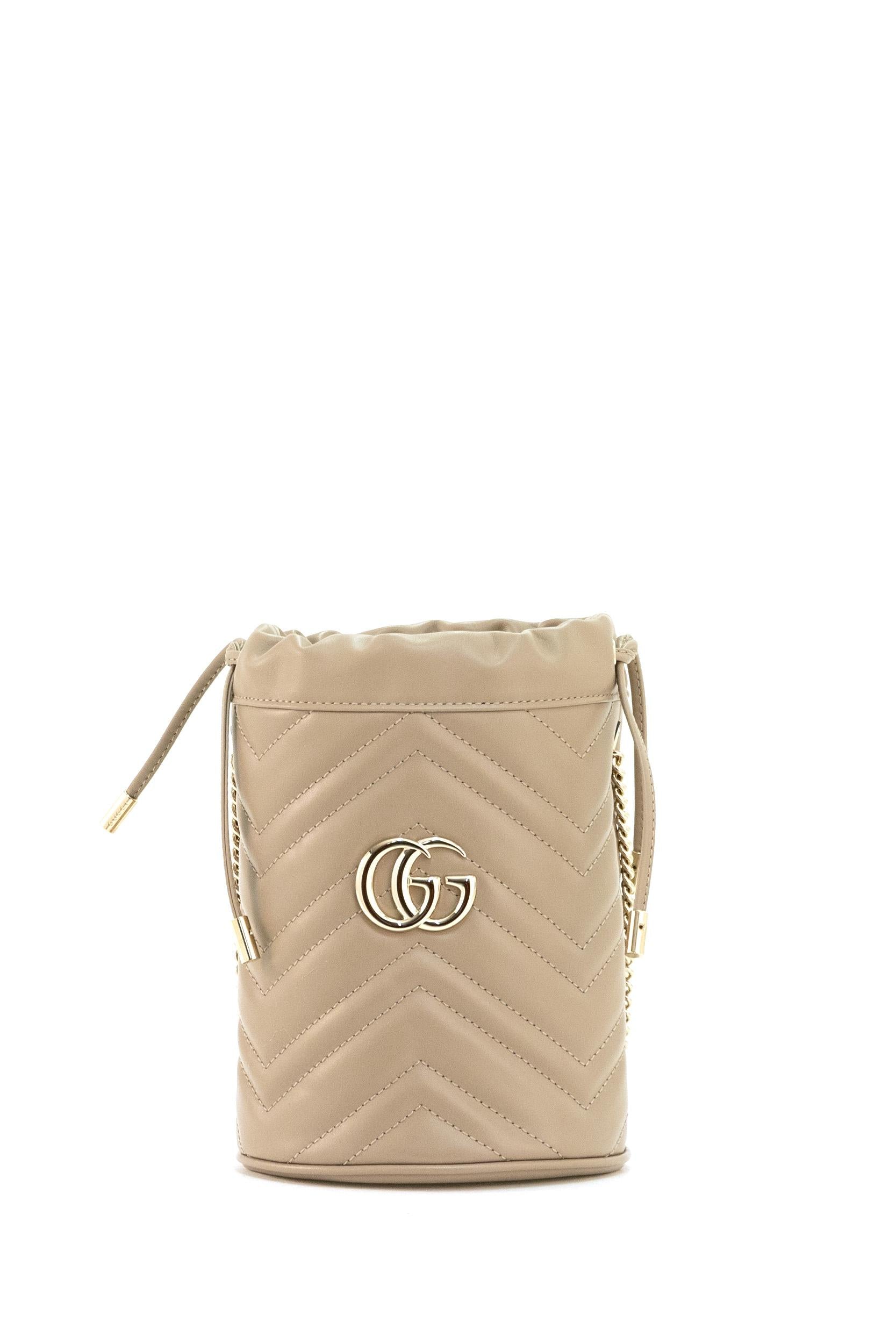 Mini Borsa a Secchiello GG Marmont<BR/> 575163 DTDHD 1523 GUCCI 