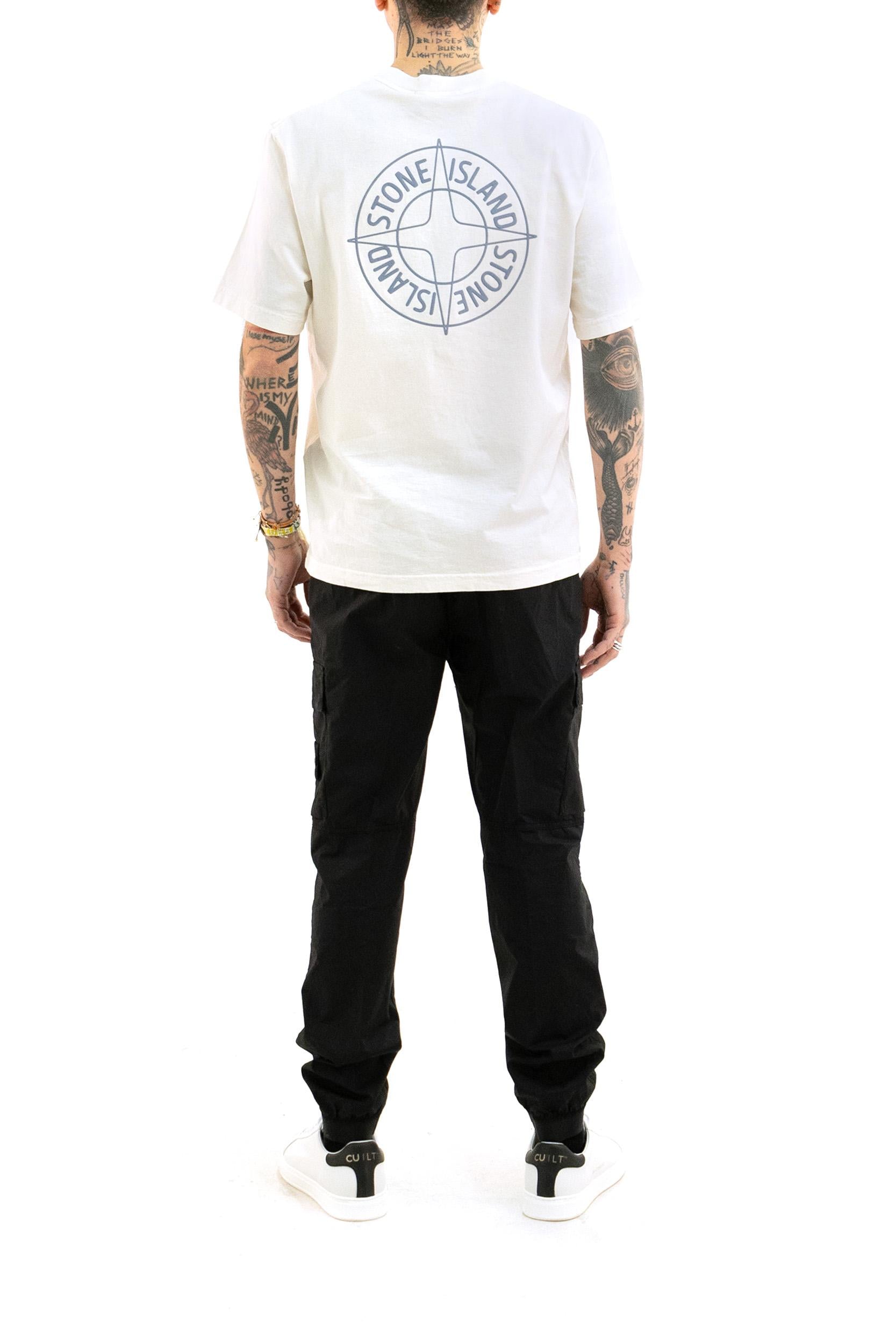 T-shirt in Jersey di Cotone<BR/> L1S152100001 S0284 V0093 STONE ISLAND 