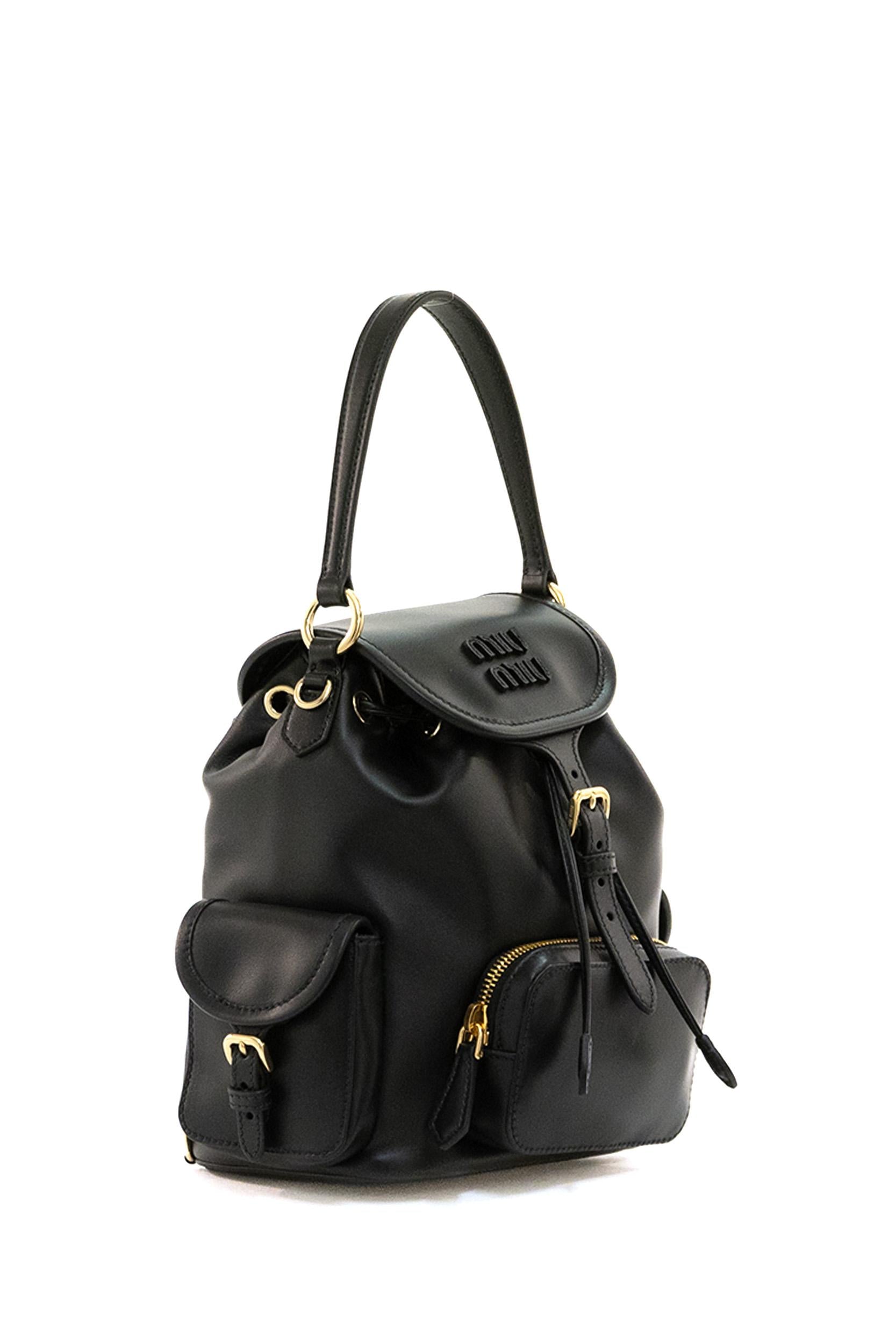Zaino <BR/> 5BZ043 2CRW F0002 MIU MIU 