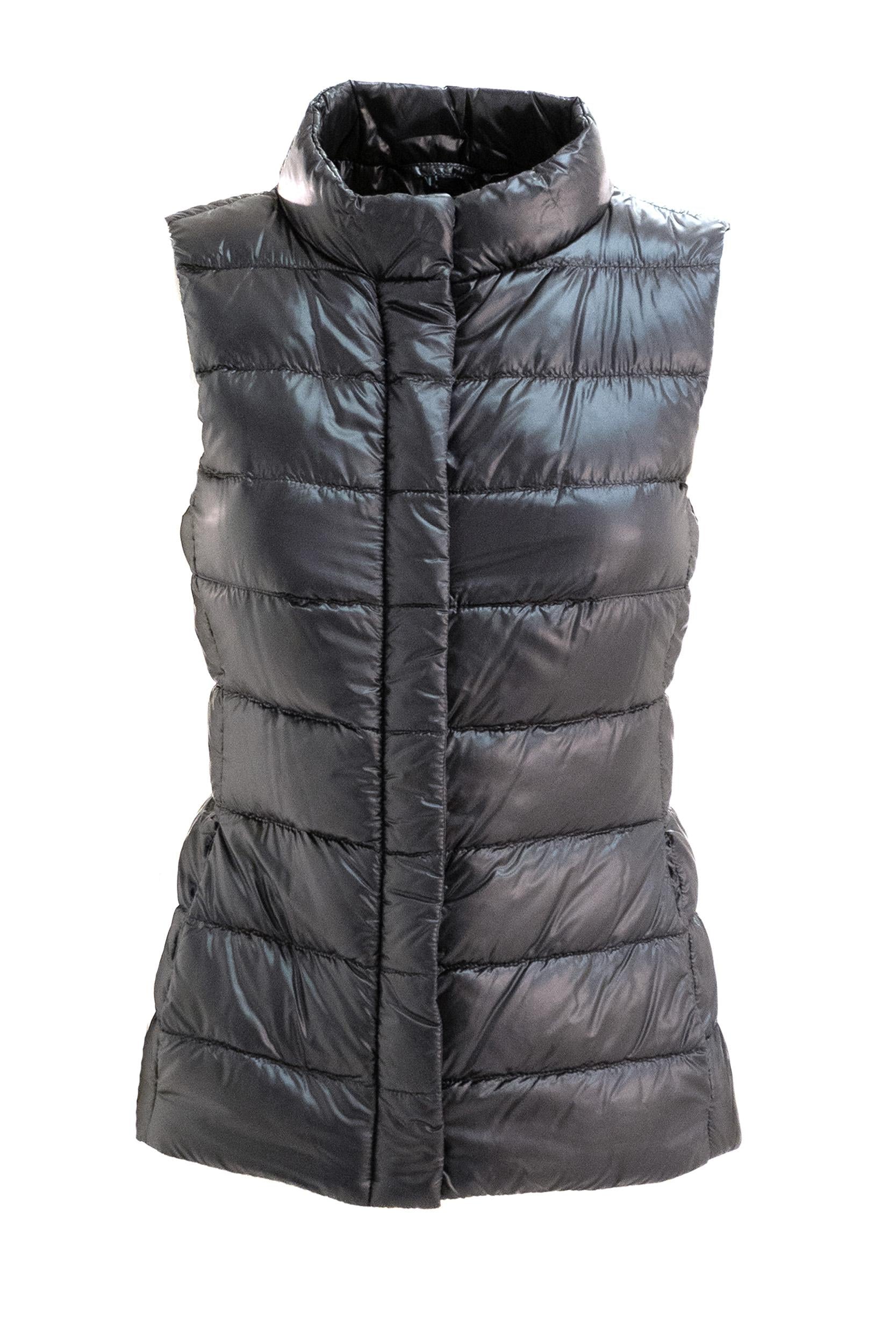 Gilet Imbottito Trapuntato<BR/> PI0661DIC 12017Z 9300 HERNO 
