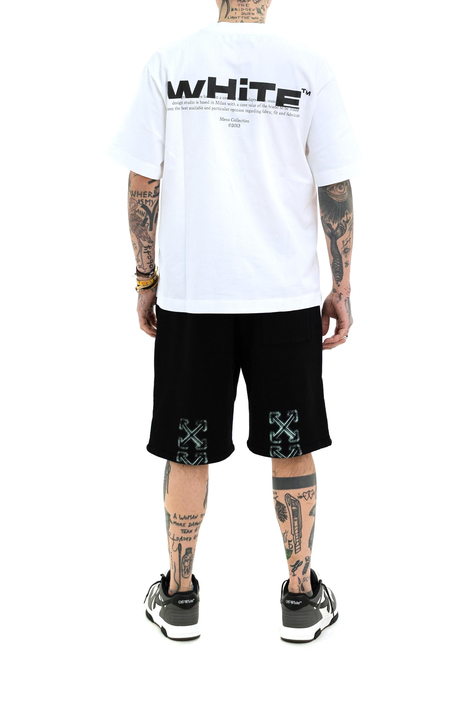 T-shirt<BR/> OMAA120S25JER00B 0110 OFF WHITE 