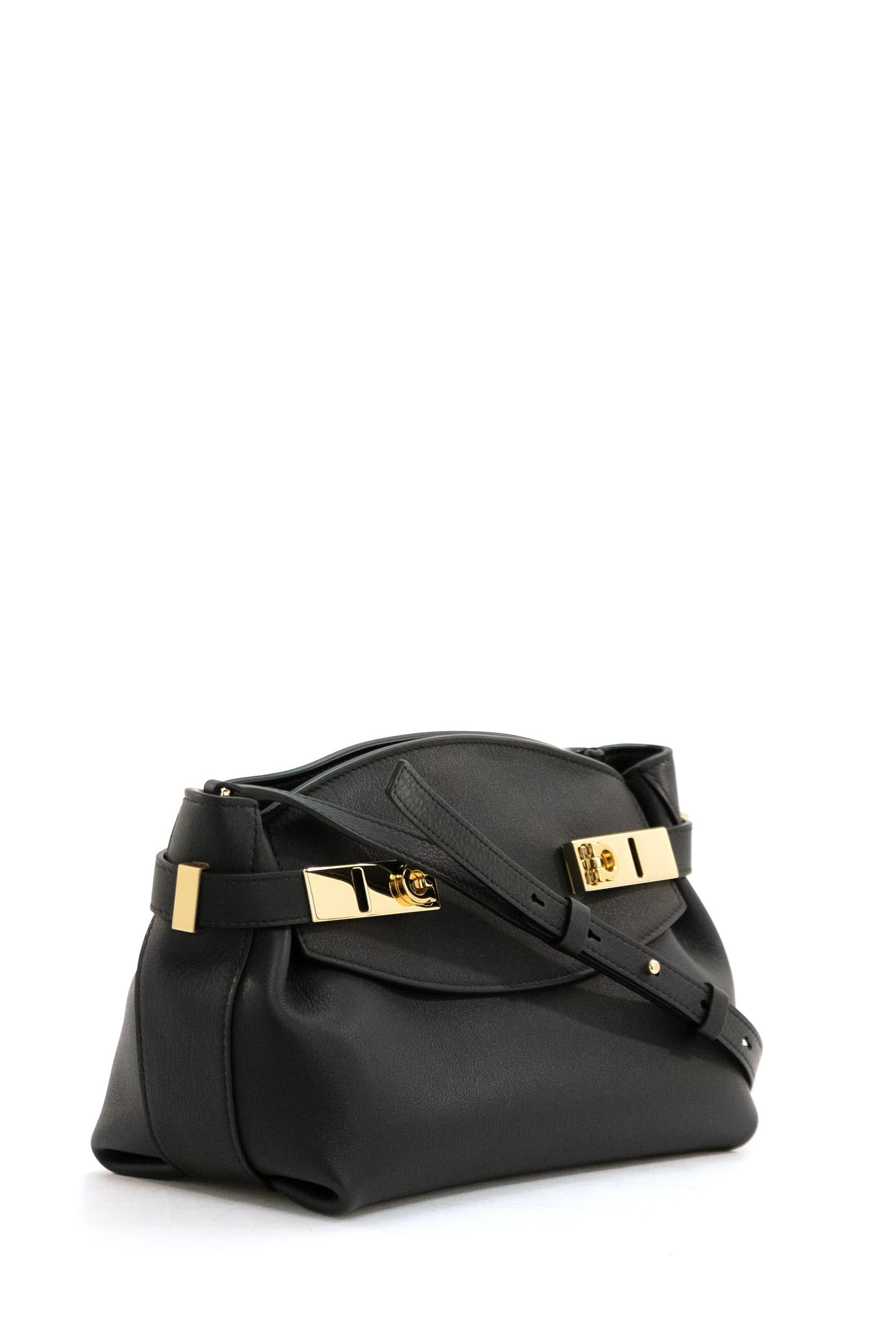 Borsa Hug 215974 0768846 NERO FERRAGAMO 