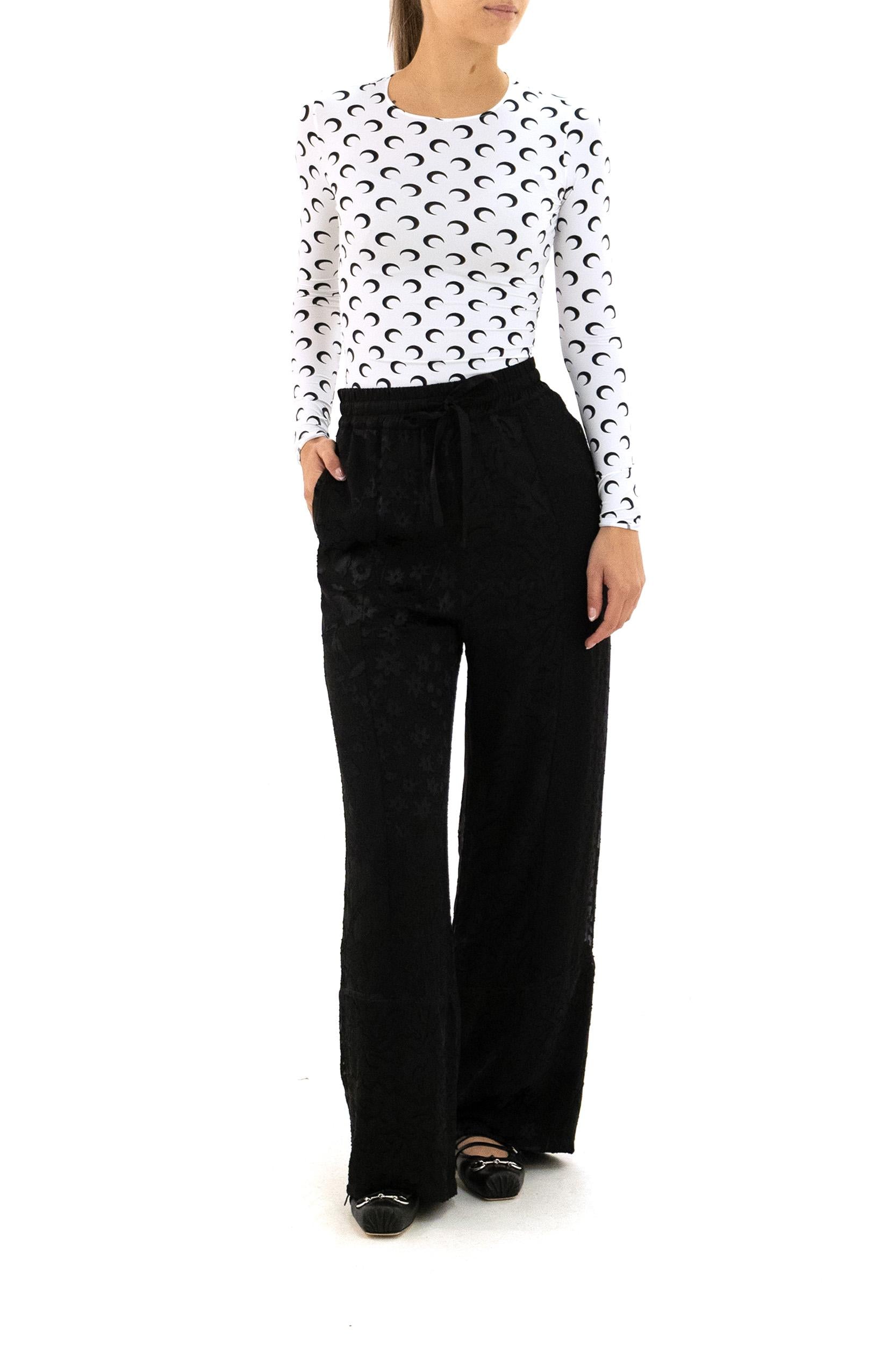 Pantaloni<BR/> UPA054A UWOV0056 BK99 MARINE SERRE 