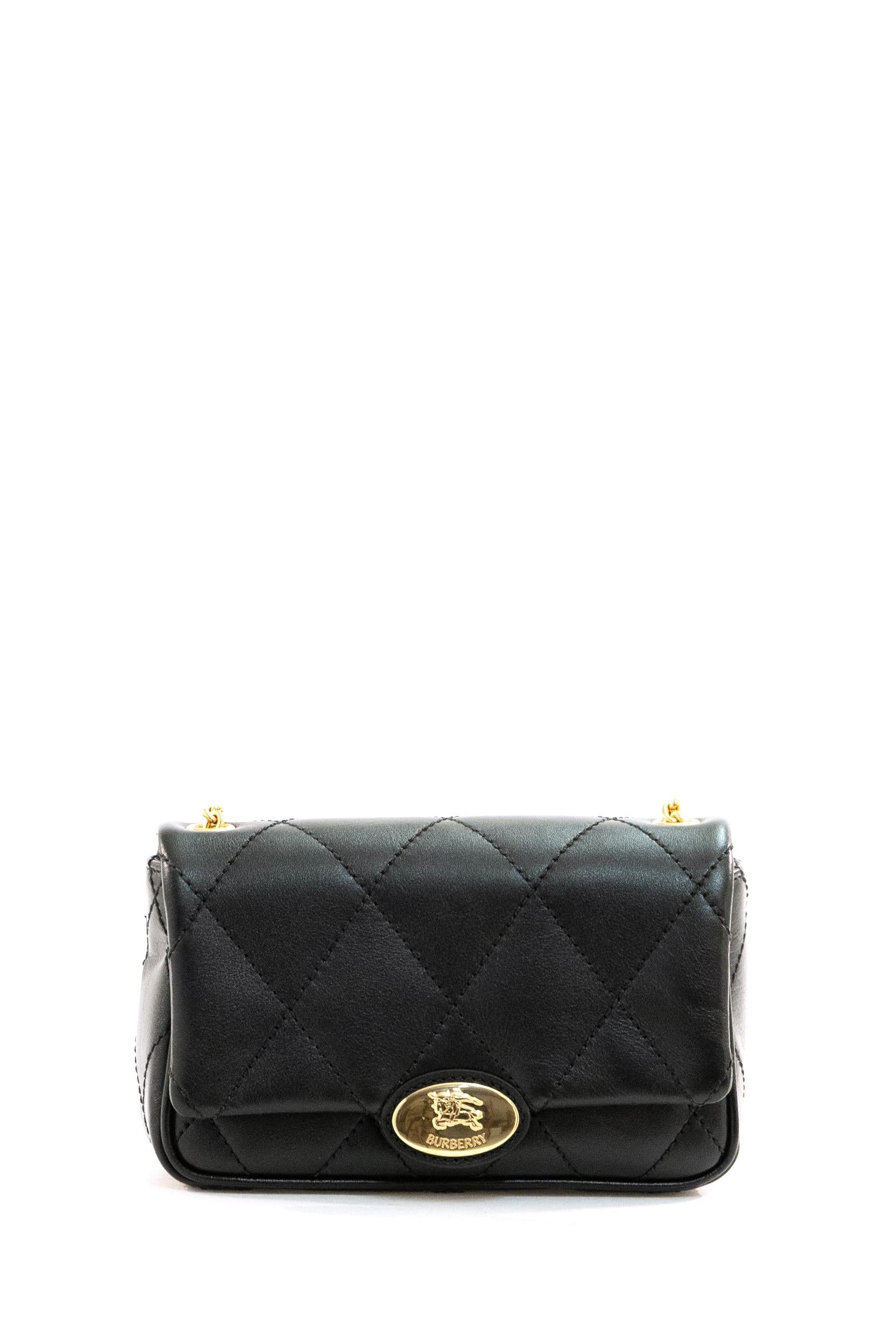 Pochette Strand<BR/> 8111640 BLACK BURBERRY 