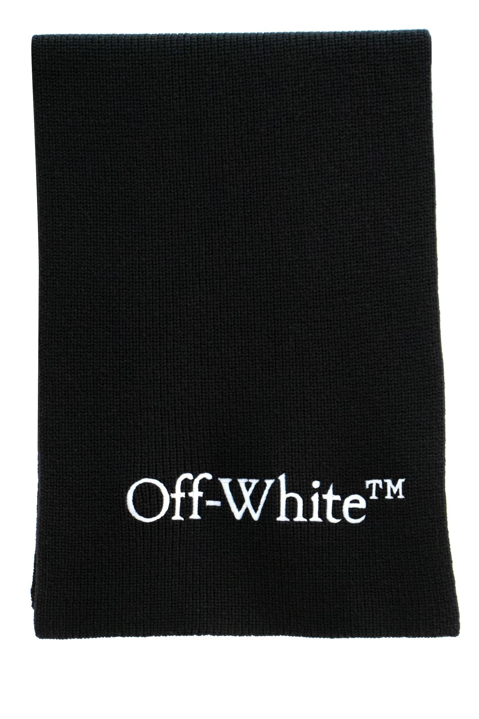 Sciarpa <BR/> OMMA052C99KNI001 1001 OFF WHITE 
