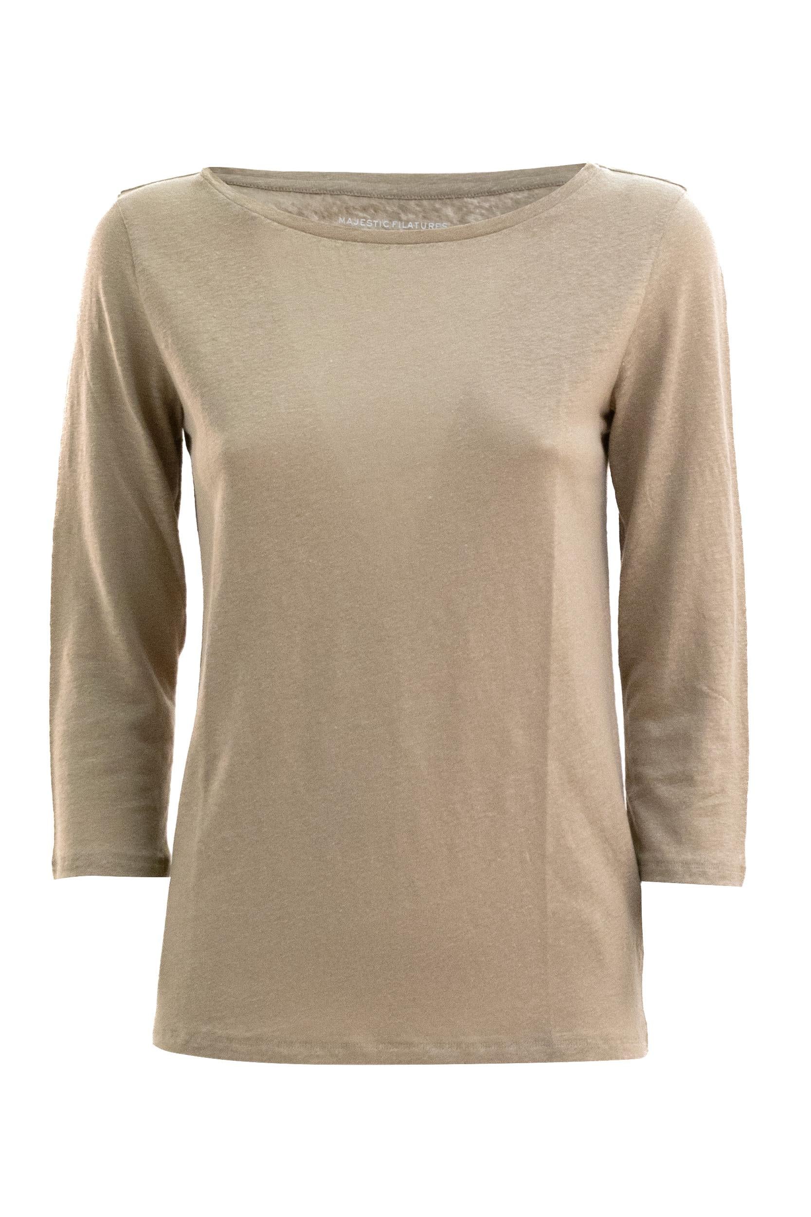 T-shirt<BR/> E25M011-FTS398 677 MAJESTIC 