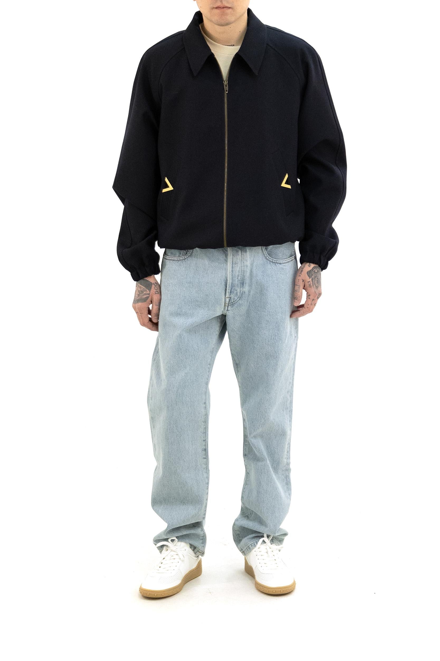 Blouson in Misto Lana<BR/> 8V3CIP79AWA 598 VALENTINO GARAVANI 
