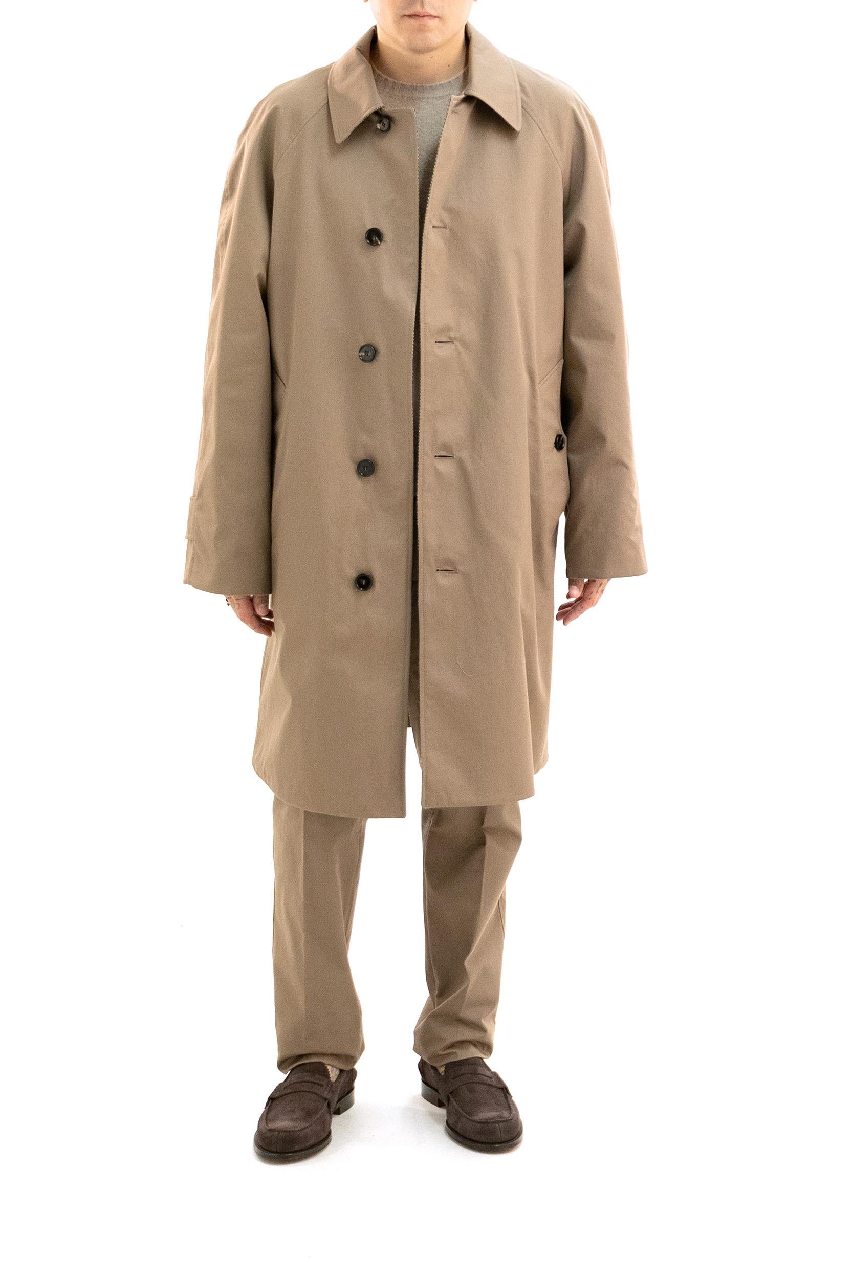 Car coat Dual Burberry reversibile color marrone<BR/> 8117693 CLAY BROWN BURBERRY 