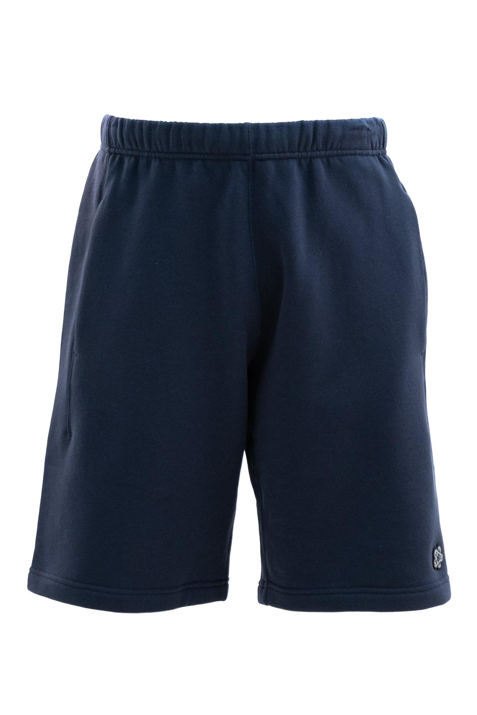 Shorts in cotone di colore blu<BR/> FG55SH2014MJ 76 KENZO 