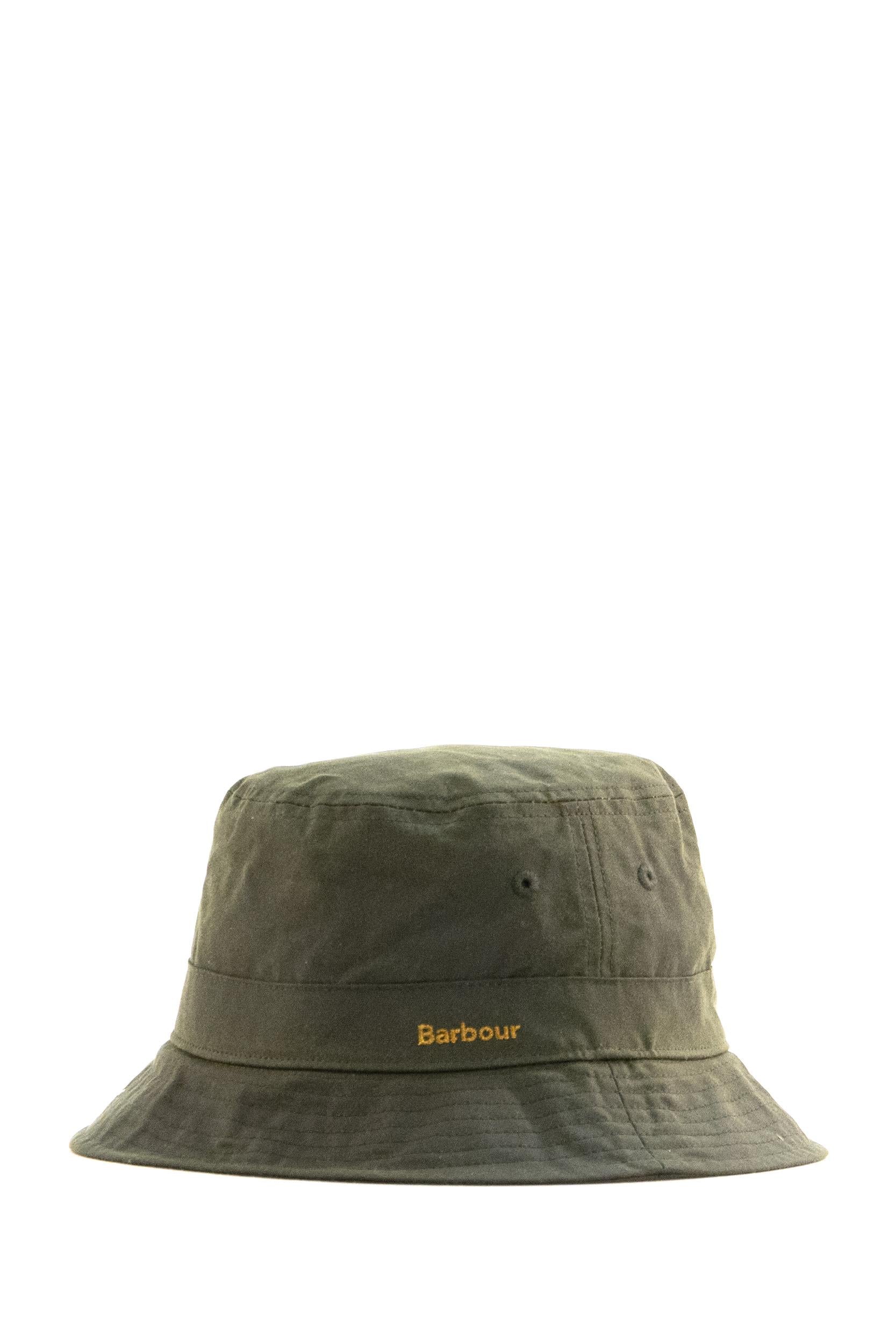 Cappellino Belsey Cotone Cerato Verde<BR/> LHA0519 LHA OL52 BARBOUR 