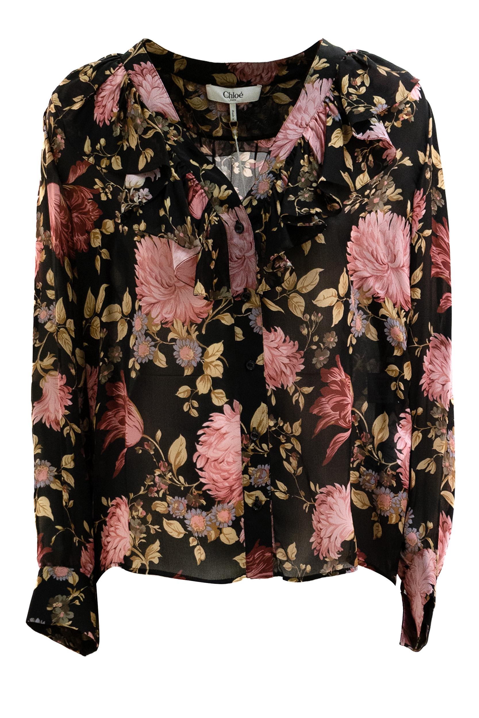 Blusa <BR/> 25UHT67458 001 CHLOE' 