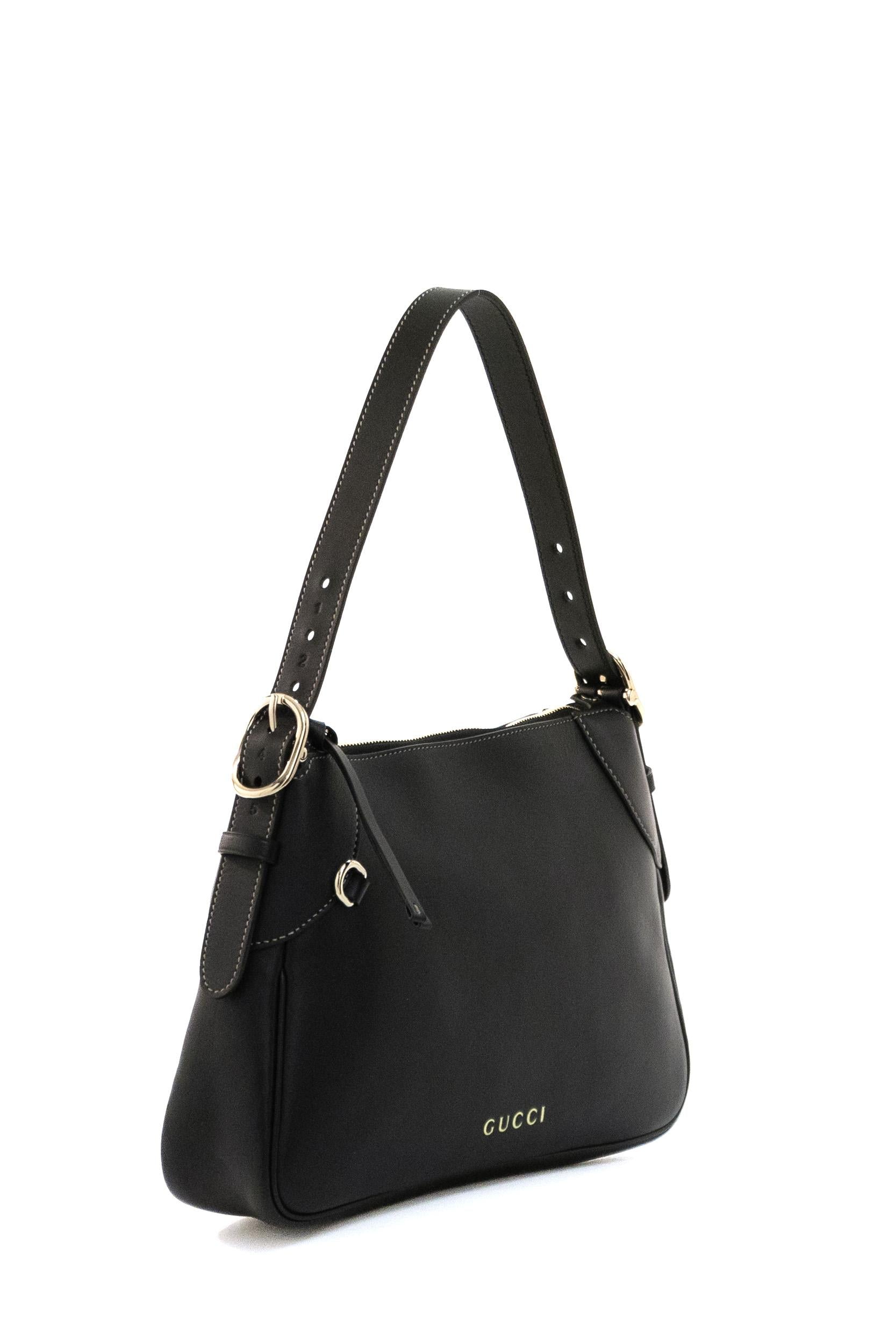 Borsa GG Emblem<BR/> 815216 AAEC2 1000 GUCCI 