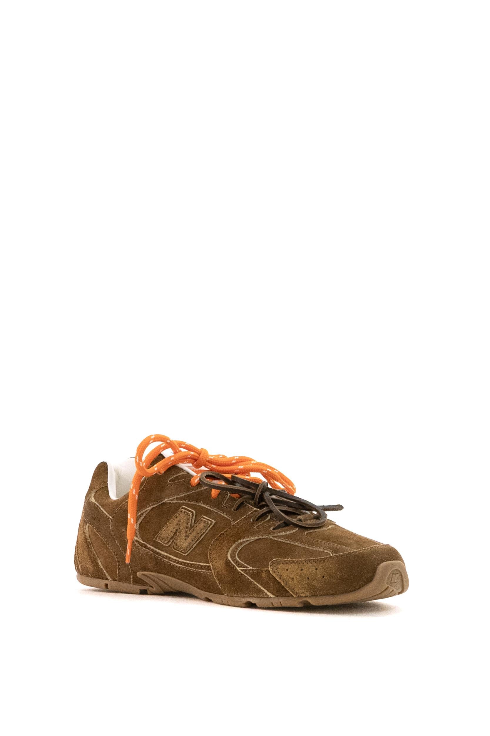 Sneaker New Balance X Miu Miu 530 SL in Suede<BR/> 5E165E F D005 Z5O F0401 MIU MIU 