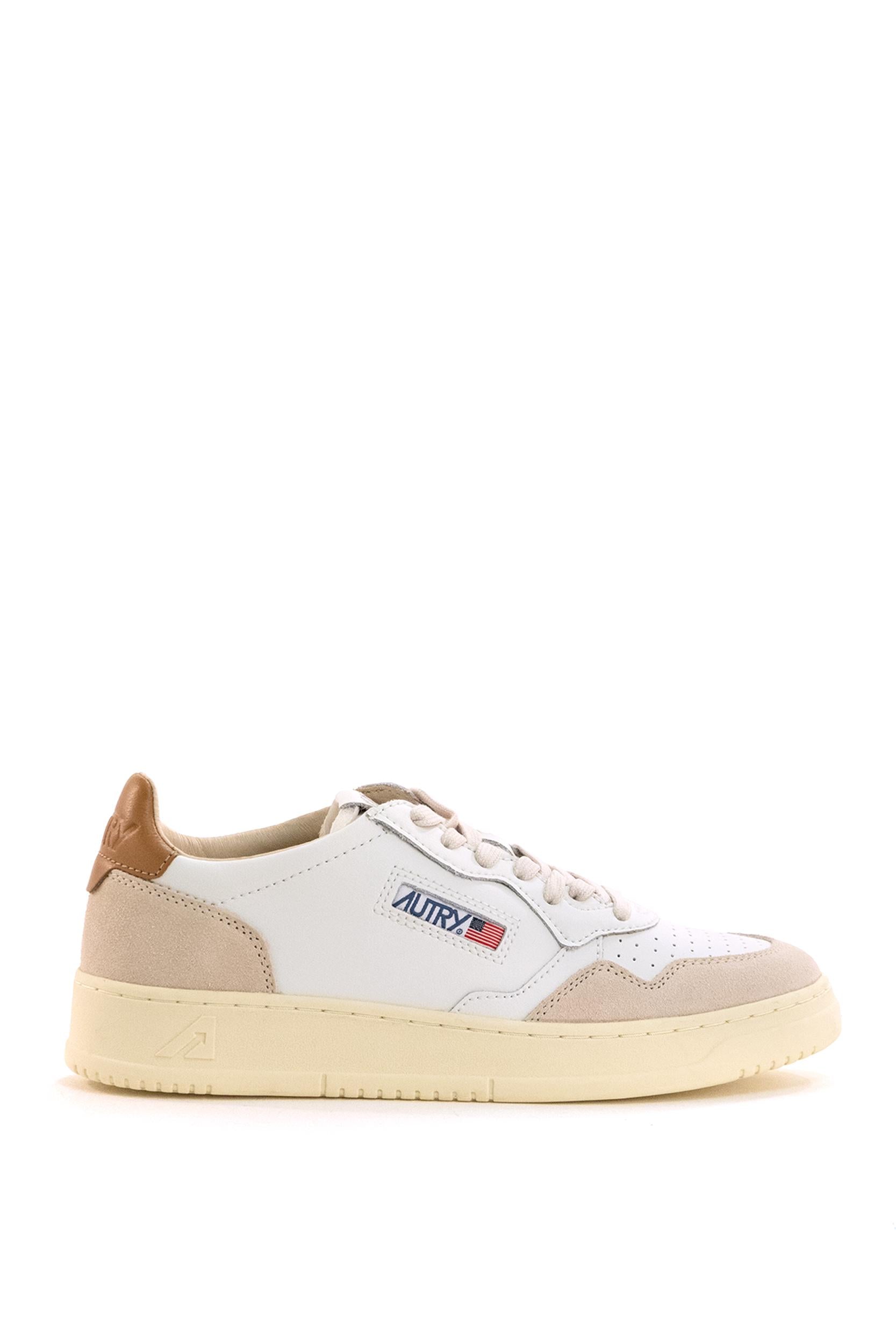 Sneakers Medalist<BR/> AULM LS02 WHT/BRNSUG AUTRY 