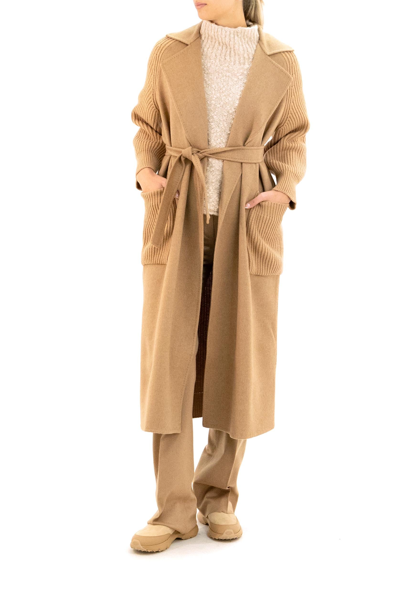 Cappotto Berard in cammello color naturale<BR/> BERARD1234 001 MAX MARA 