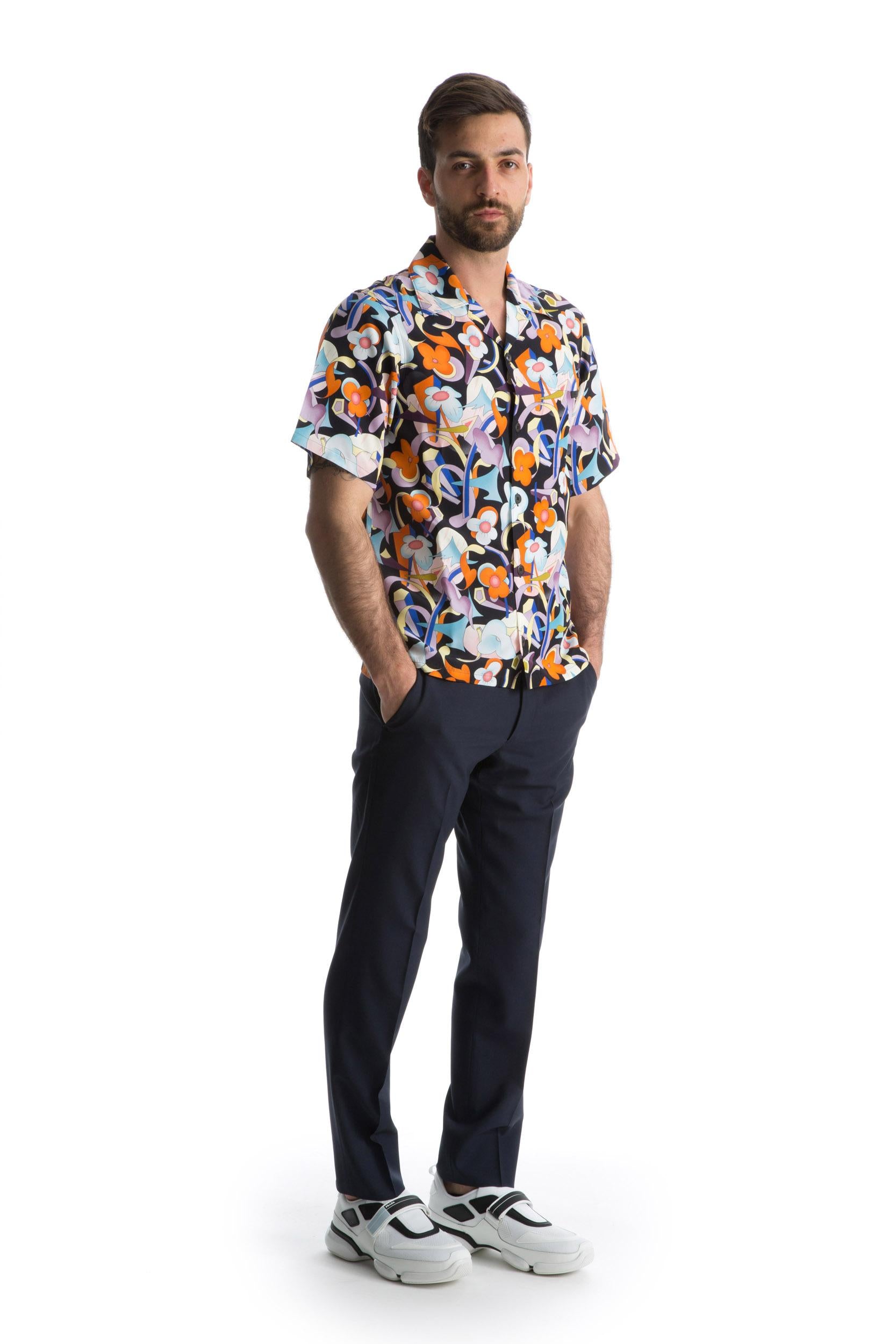 Pantaloni sartoriali UP0030 S 191 RO1 F0124 PRADA 